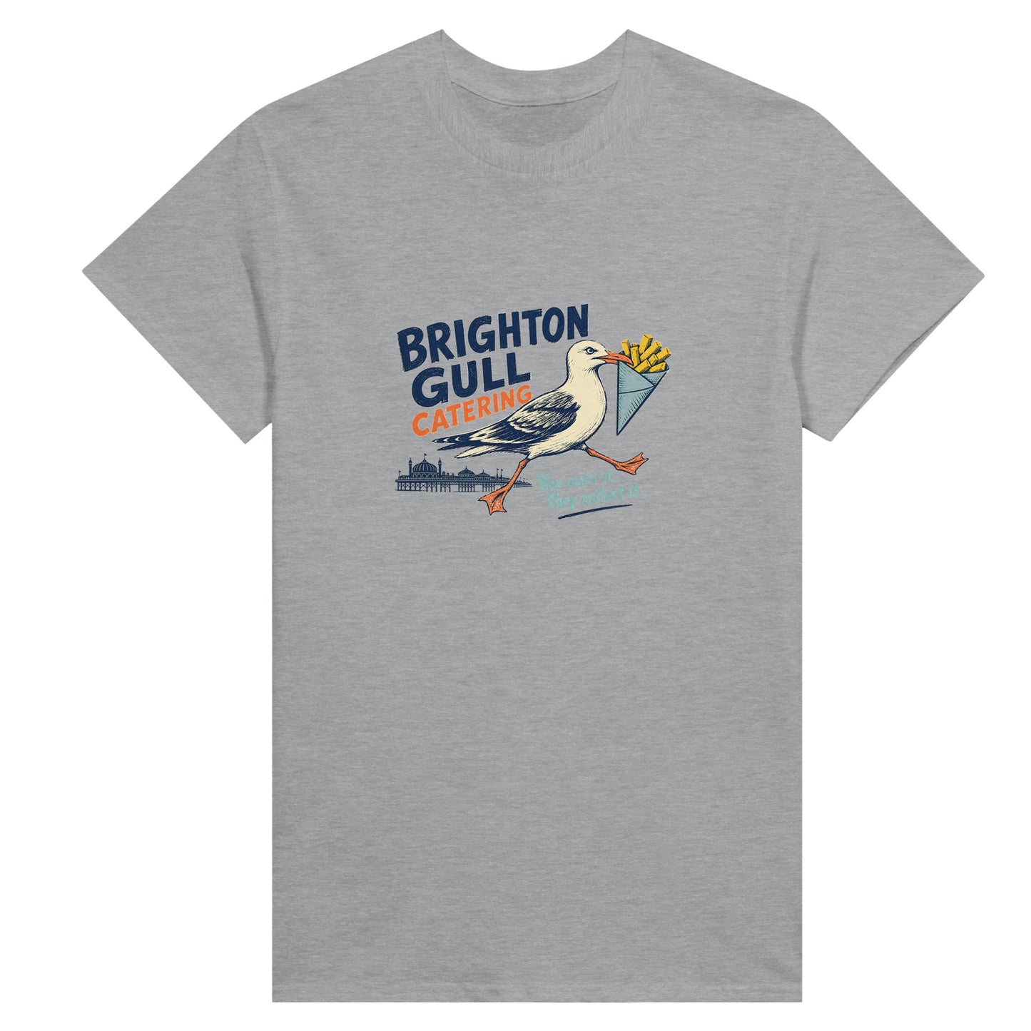 Brighton Gull Catering - You Order It, They Collect It Women's T-shirt — product view 2