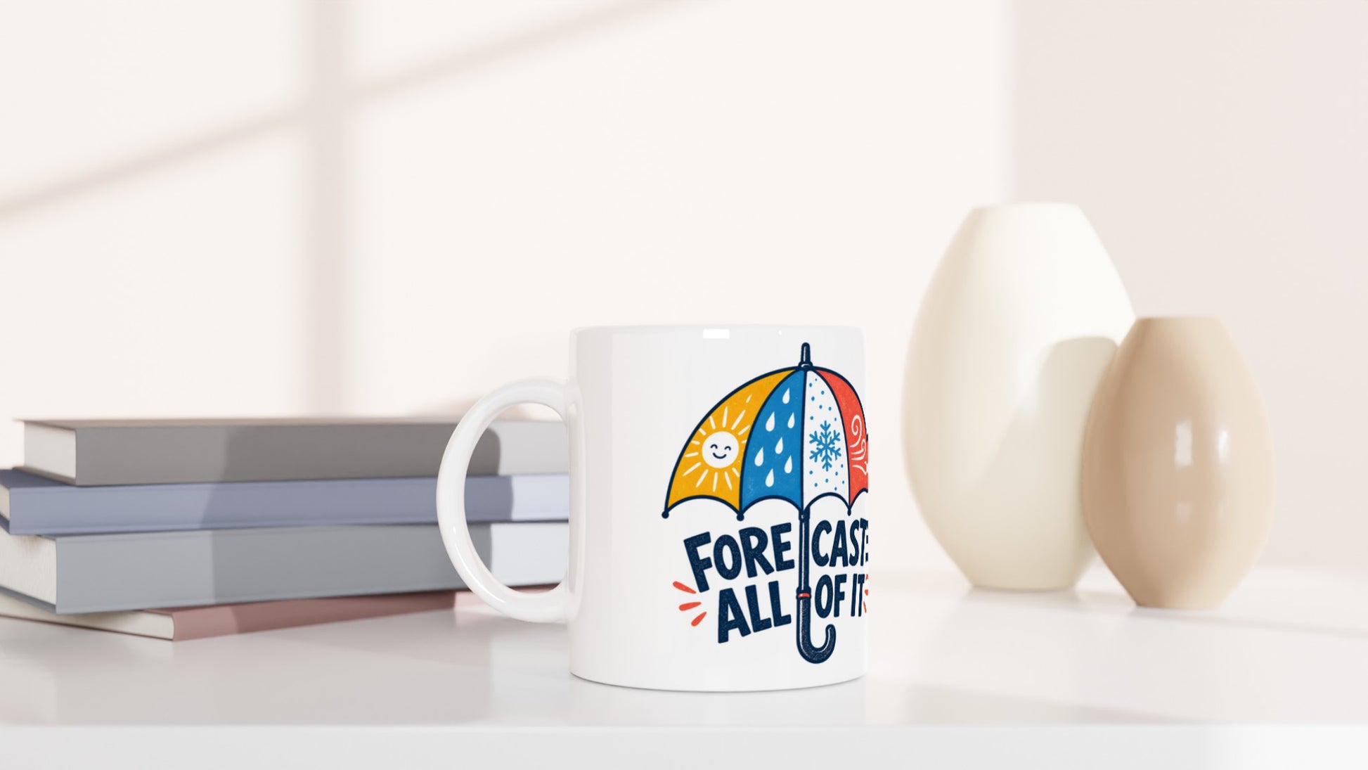 Forecast: All of It British Weather Graphic Mug — product view 5