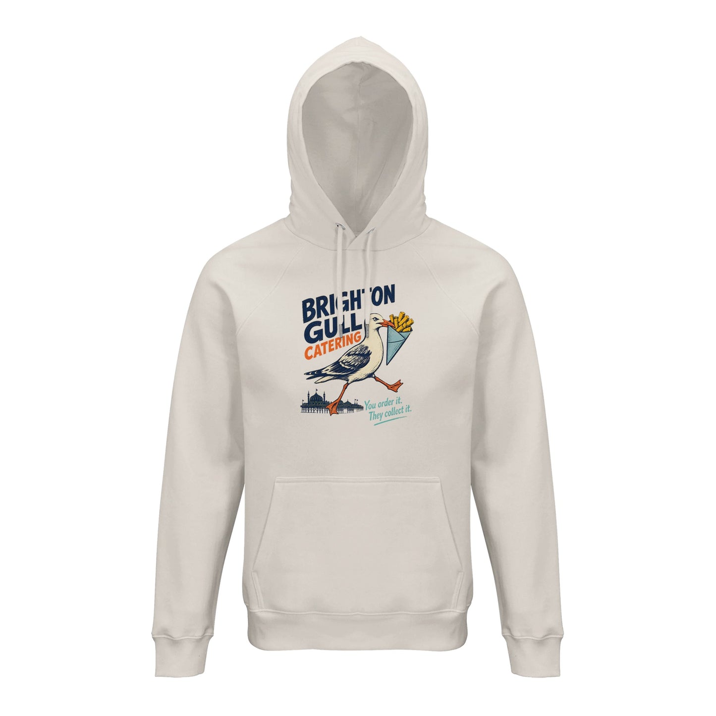 Brighton Gull Catering - You Order It, They Collect It Hoodie — product view 1