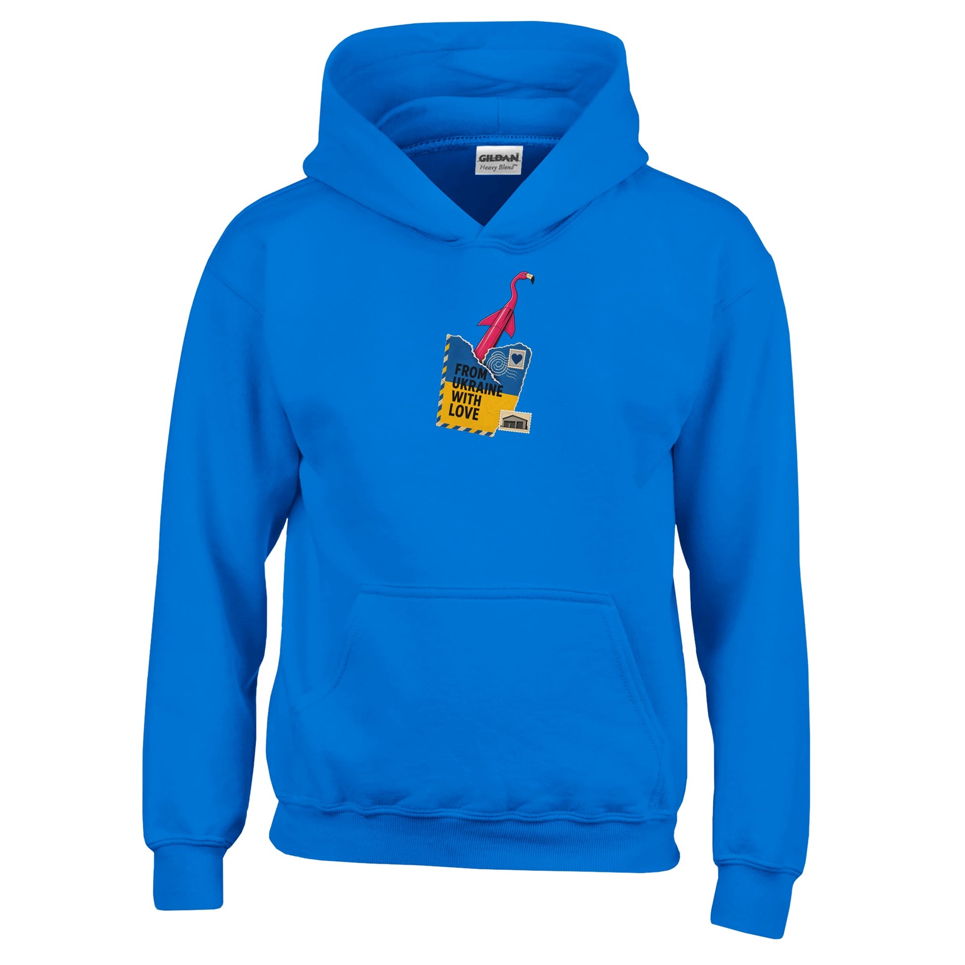 From Ukraine With Love Kids' Hoodie — product view 11