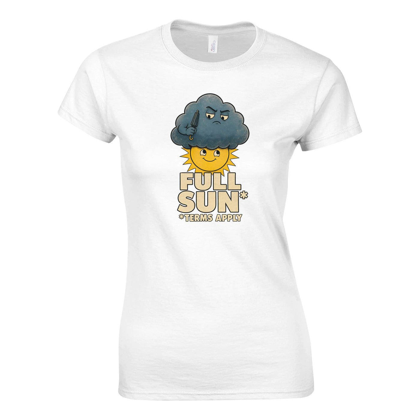 Full Sun, Terms Apply Weather Graphic Women's T-shirt
