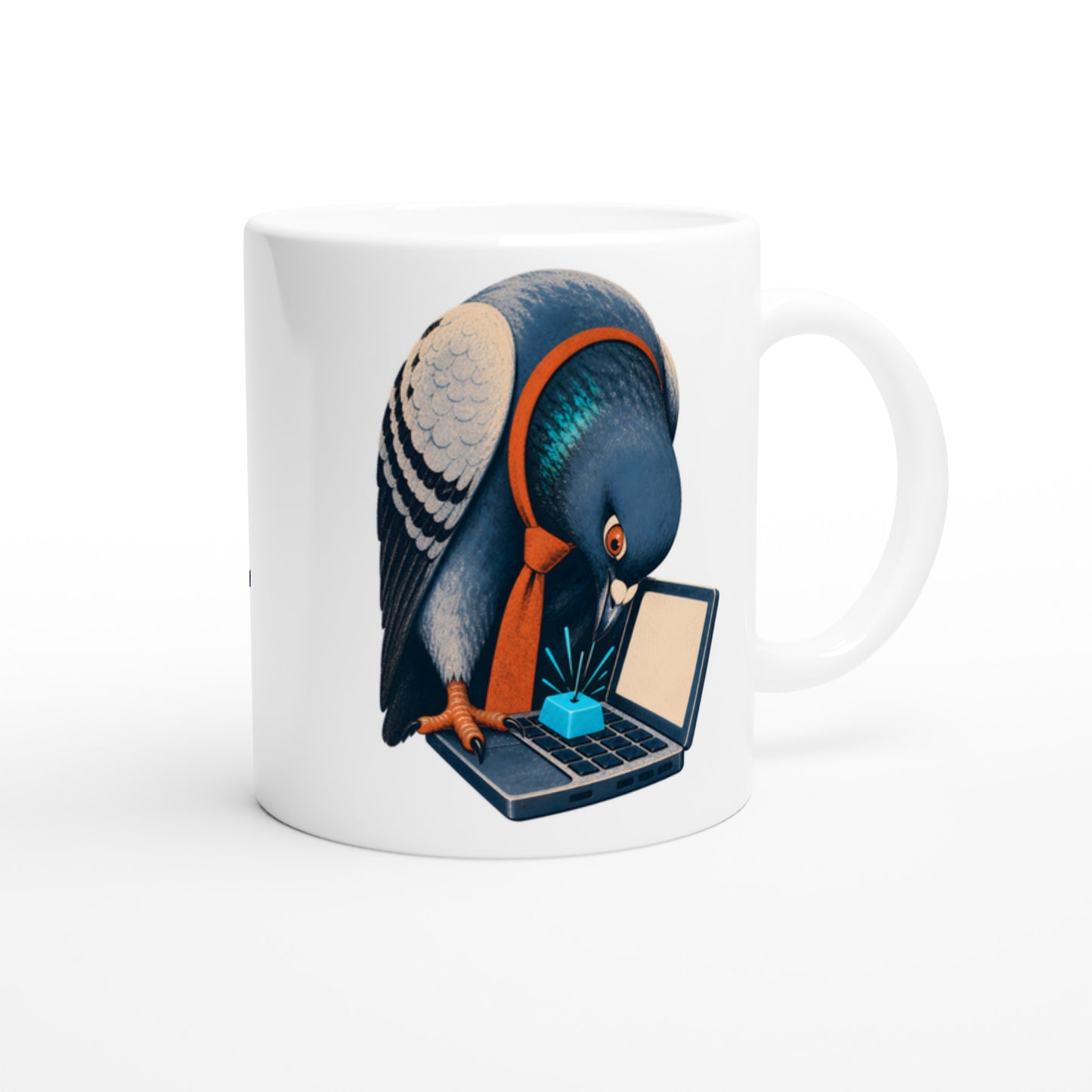 Pigeon Hits Send Mug — product view 2