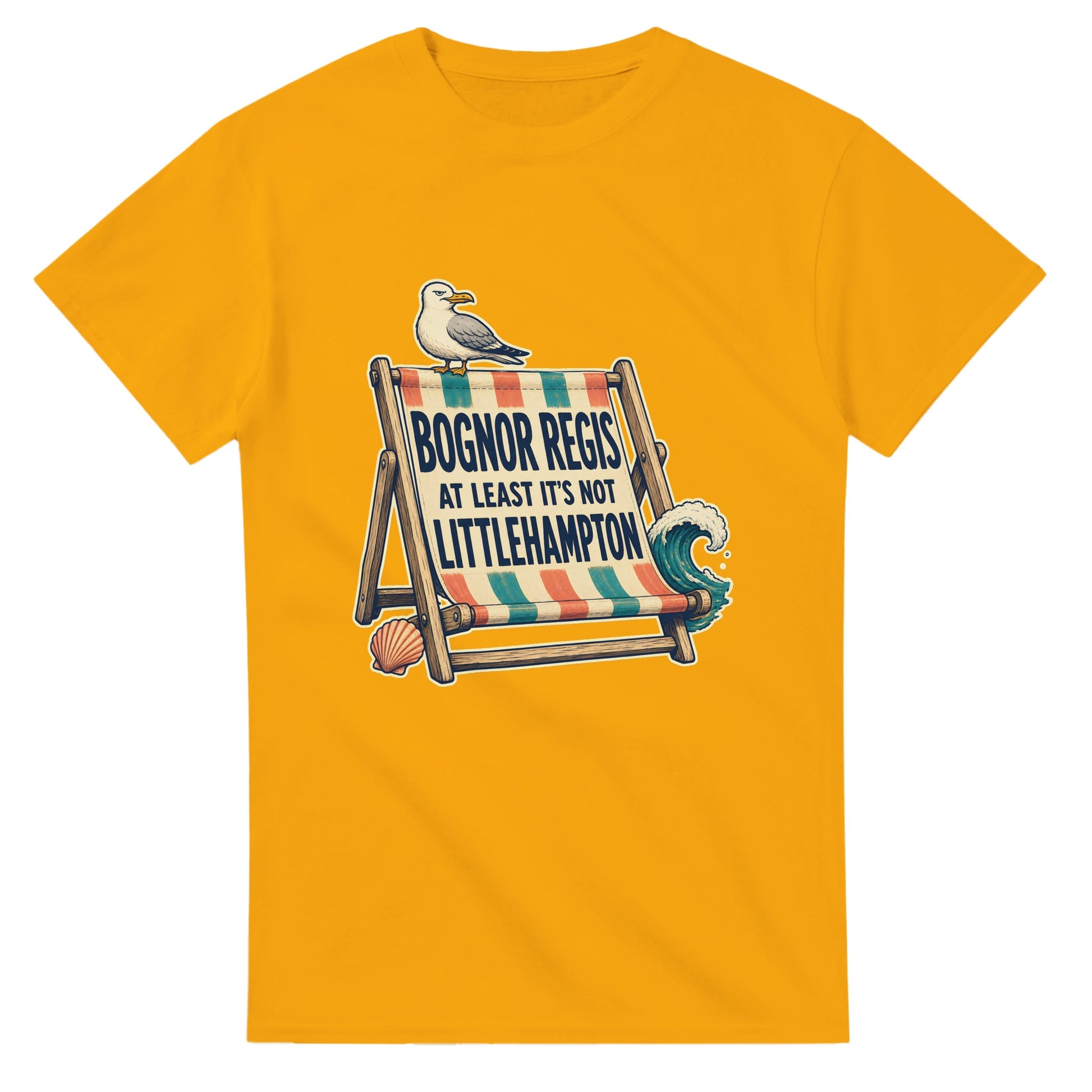Bognor Regis — At Least It's Not Littlehampton T-shirt — product view 14
