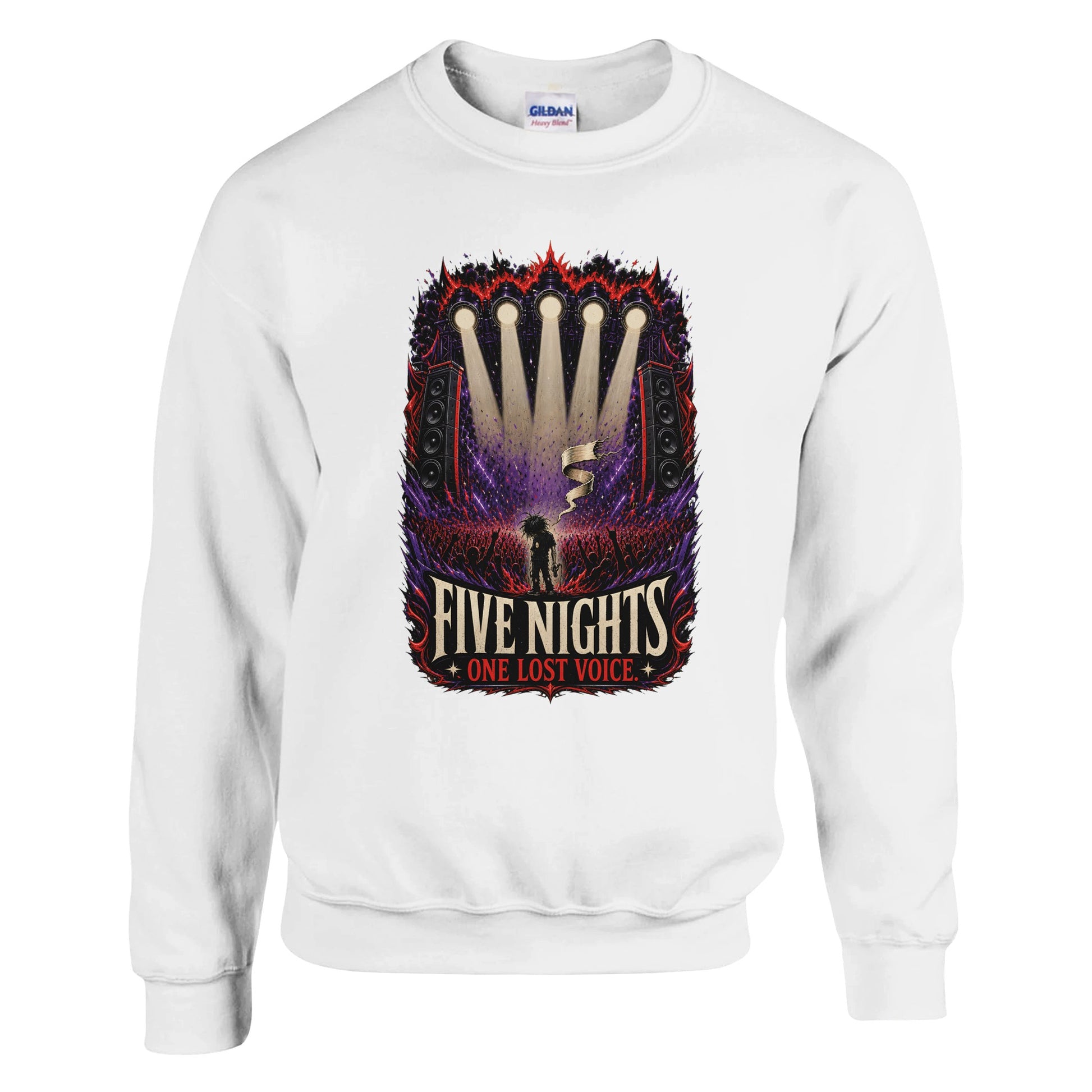 Five Nights, One Lost Voice Sweatshirt — product view 1