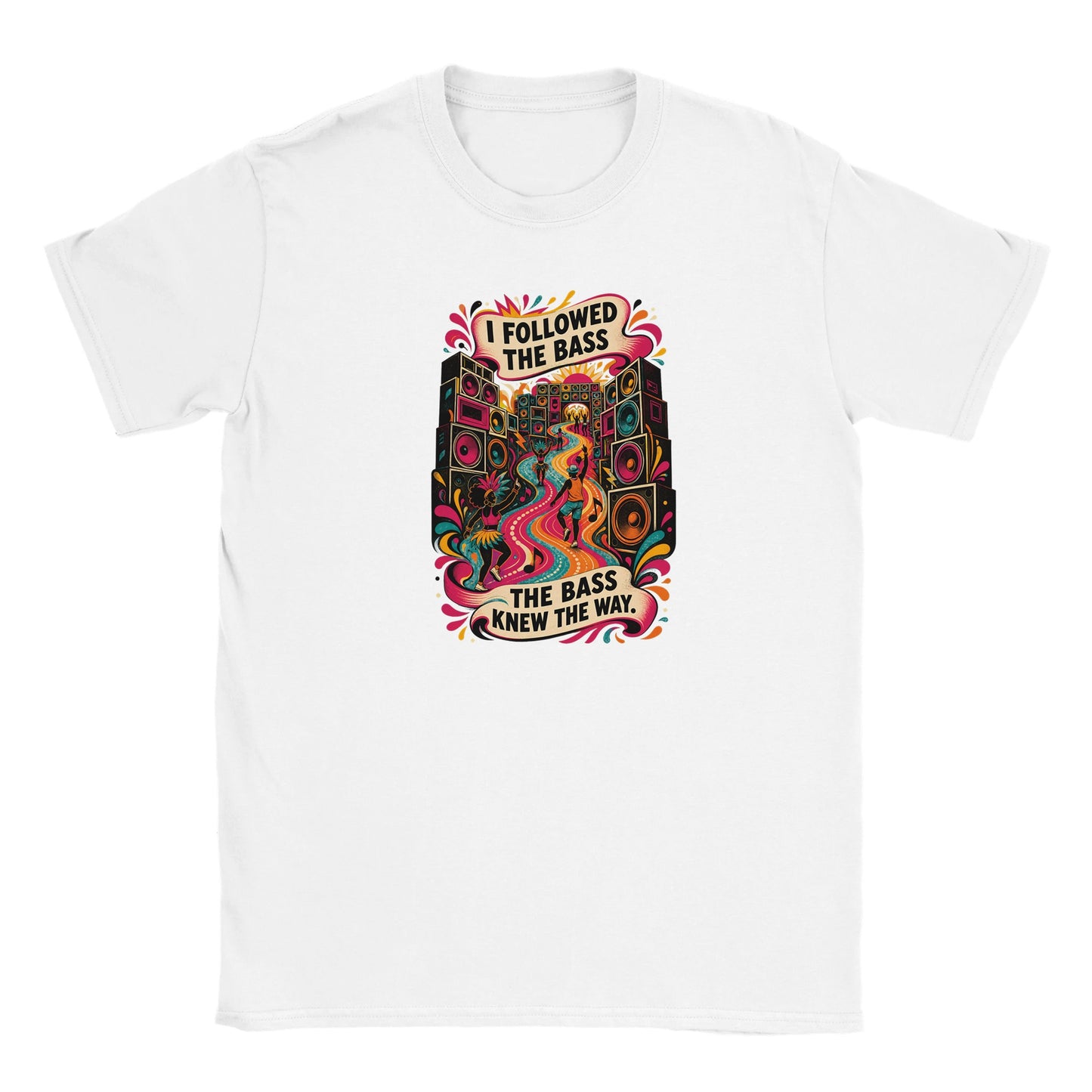 I Followed the Bass Kids' T-shirt — product view 2
