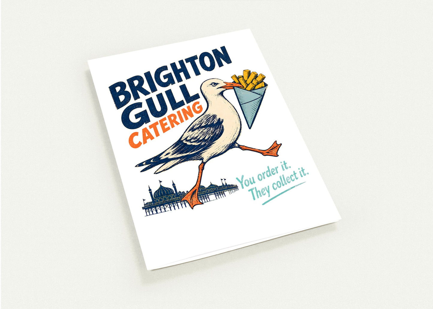 Brighton Gull Catering - You Order It, They Collect It Greeting Card Pack — product view 4