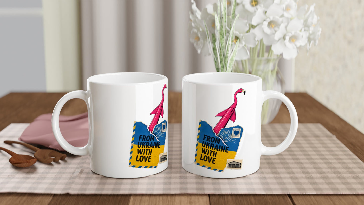 From Ukraine With Love Mug — product view 4