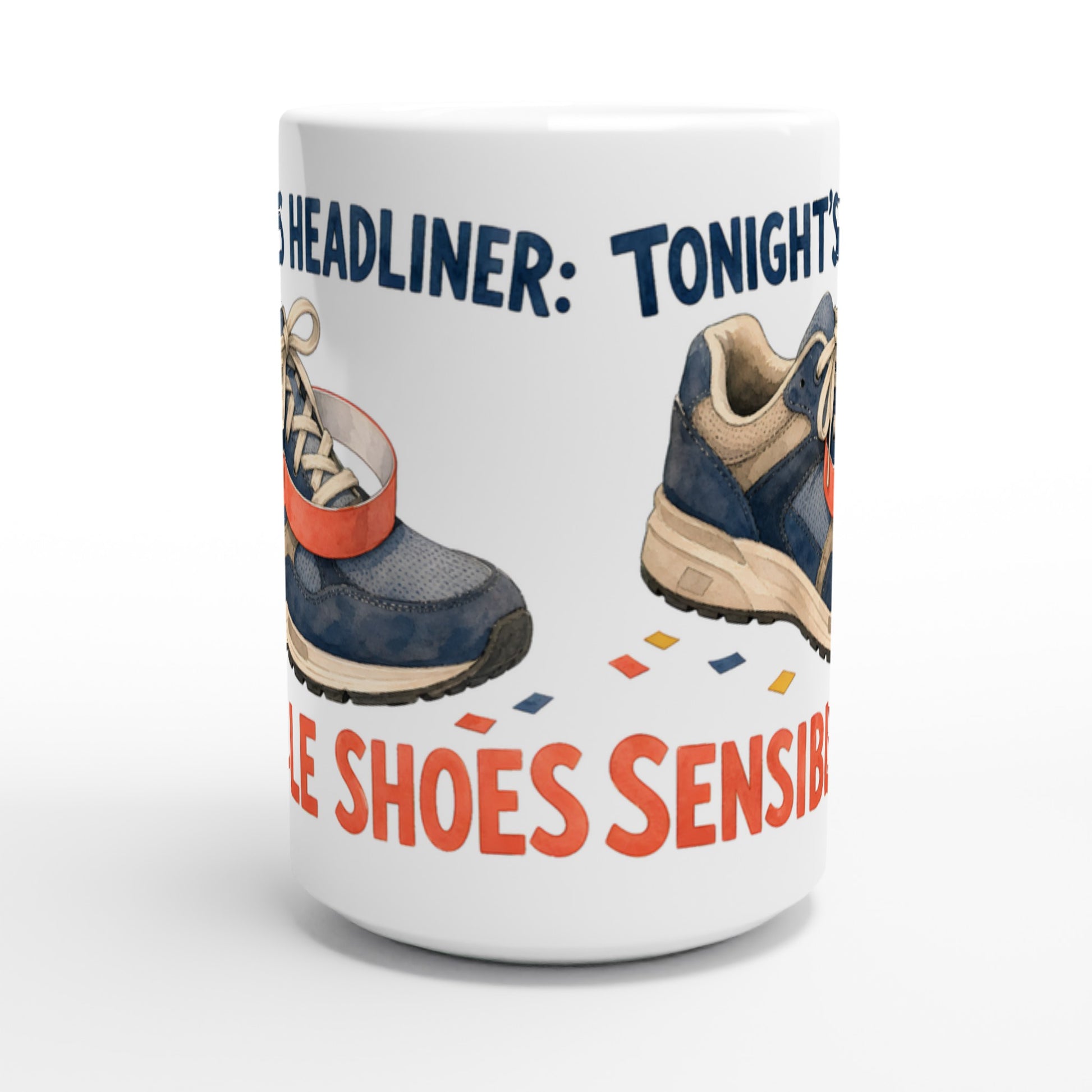 Tonight's Headliner: Sensible Shoes Concert Large Mug — product view 2