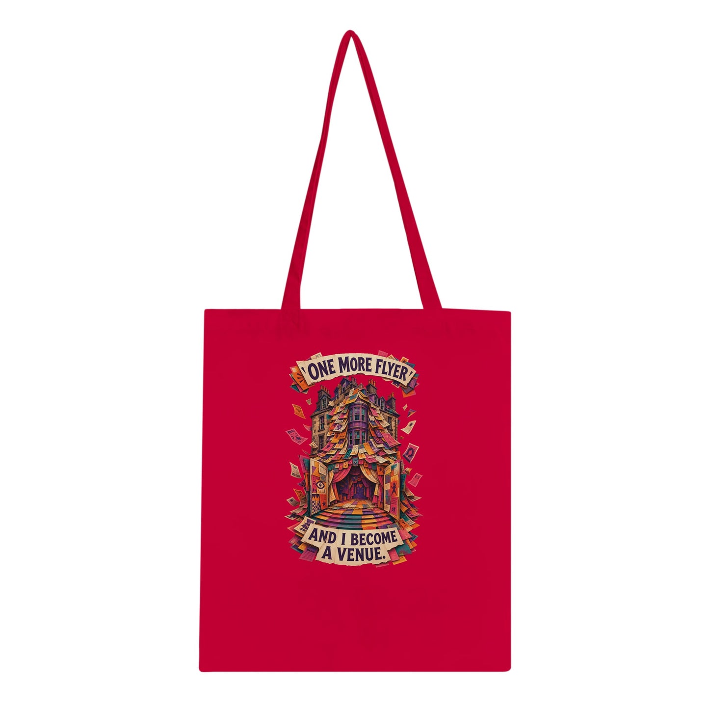 One More Flyer and I Become a Venue Tote Bag — product view 4