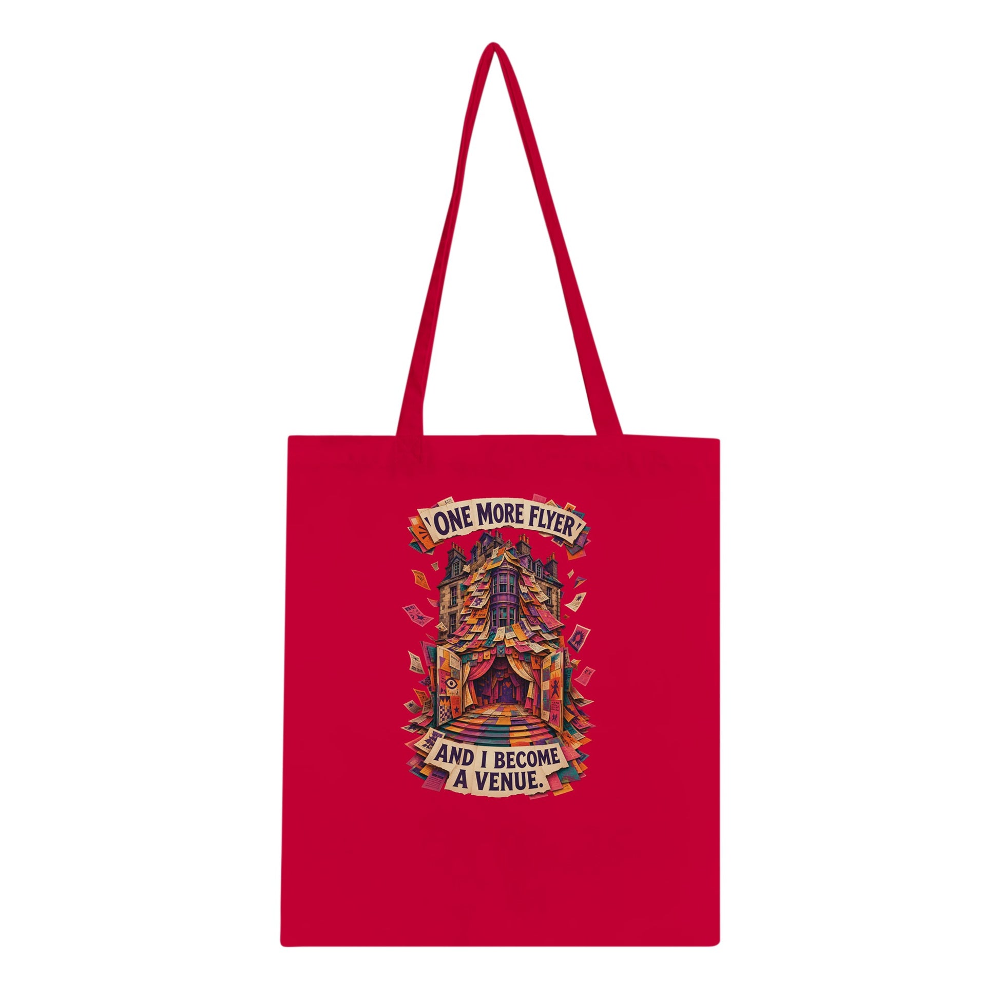 One More Flyer and I Become a Venue Tote Bag — product view 5