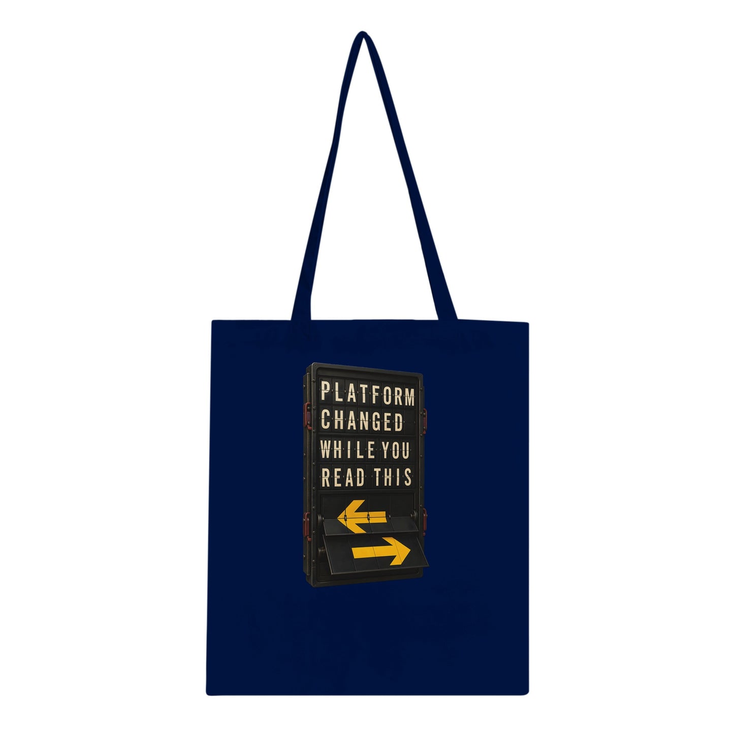 Platform Changed While You Read This Tote Bag — product view 2