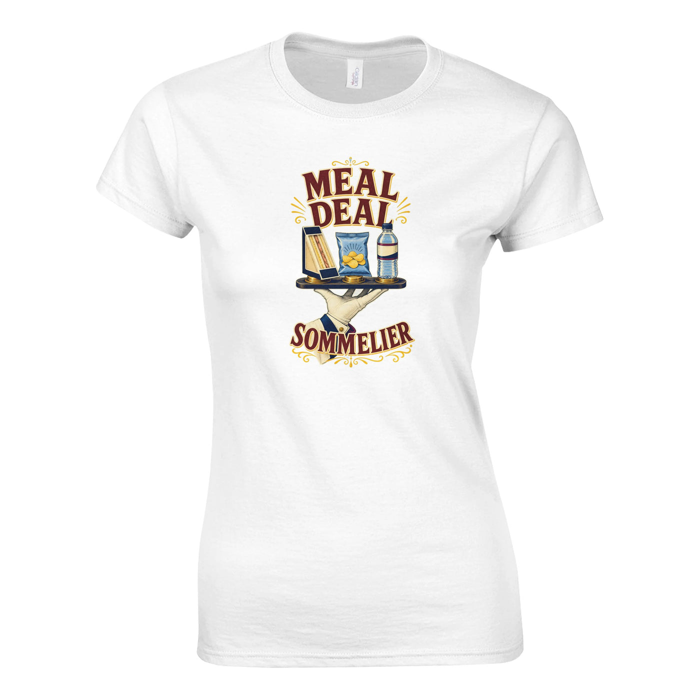 Meal Deal Sommelier British Lunch Design Women's T-shirt