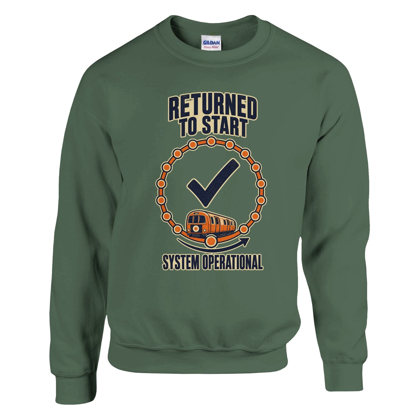 Glasgow Subway: System Operational Sweatshirt — product view 17