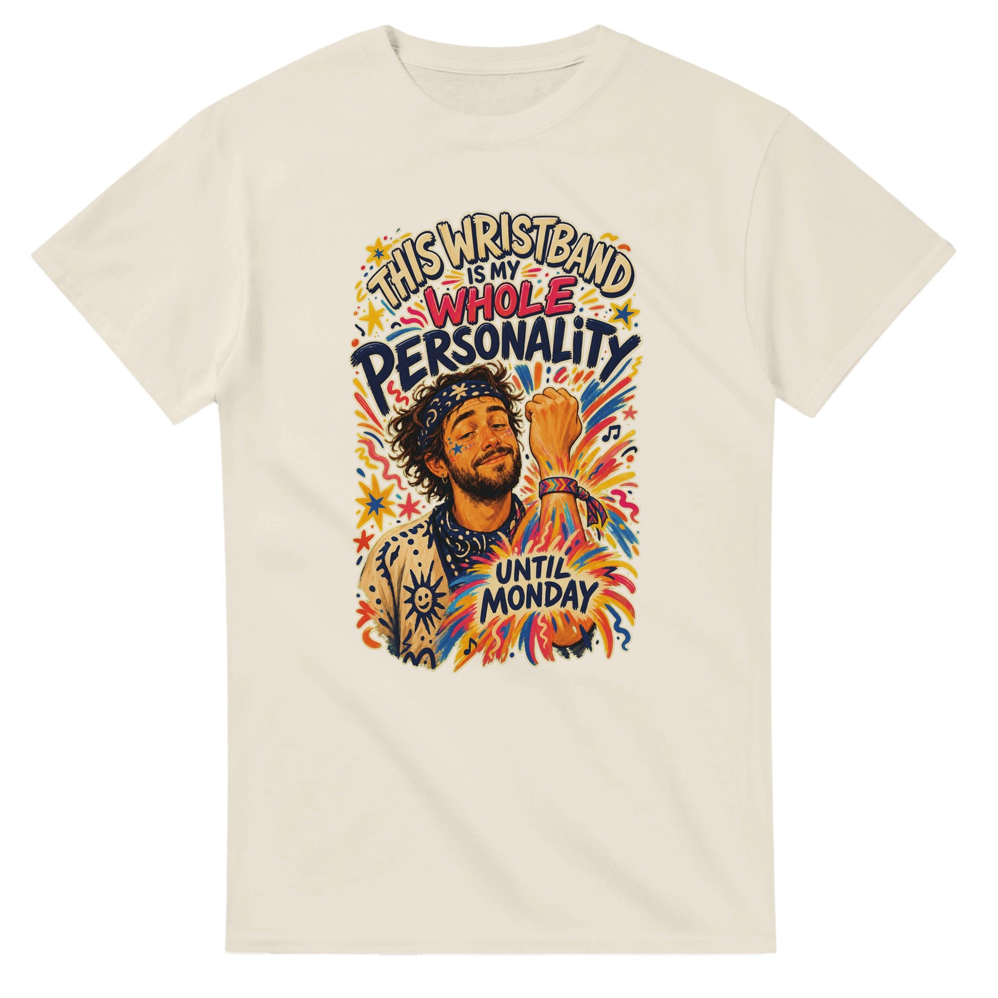 This Wristband Is My Whole Personality Until Monday T-shirt — product view 8