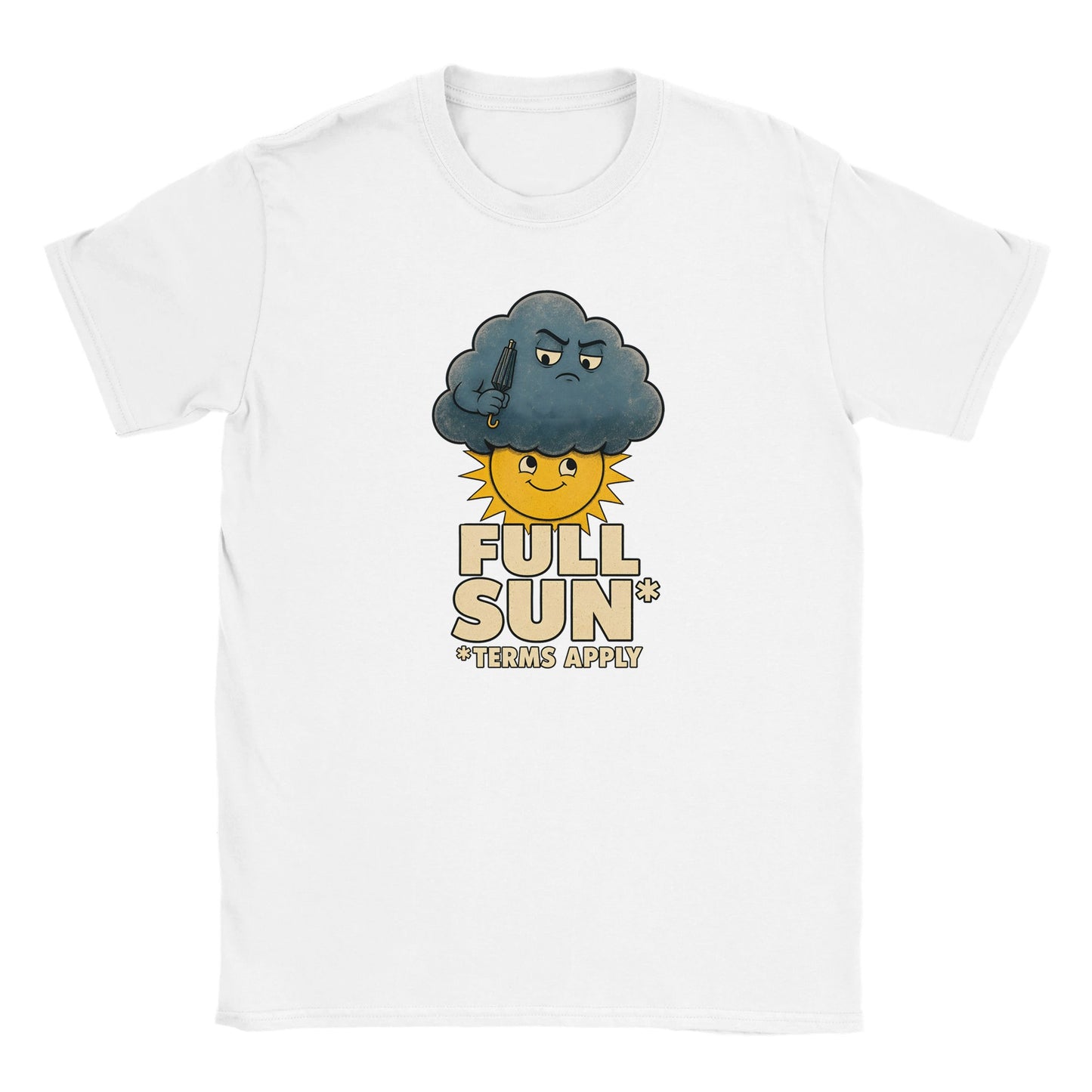 Full Sun, Terms Apply Weather Graphic Kids' T-shirt — product view 15