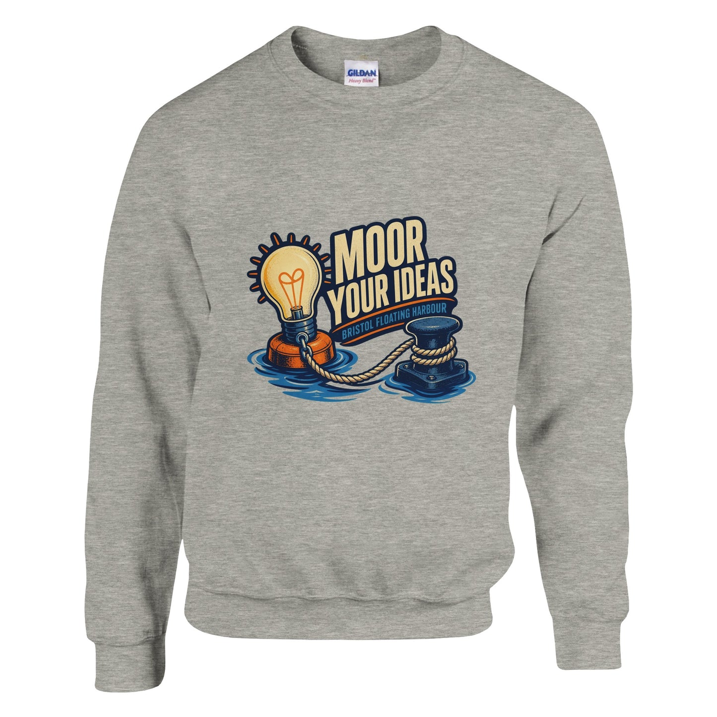 Moor Your Ideas – Bristol Floating Harbour Sweatshirt — product view 4