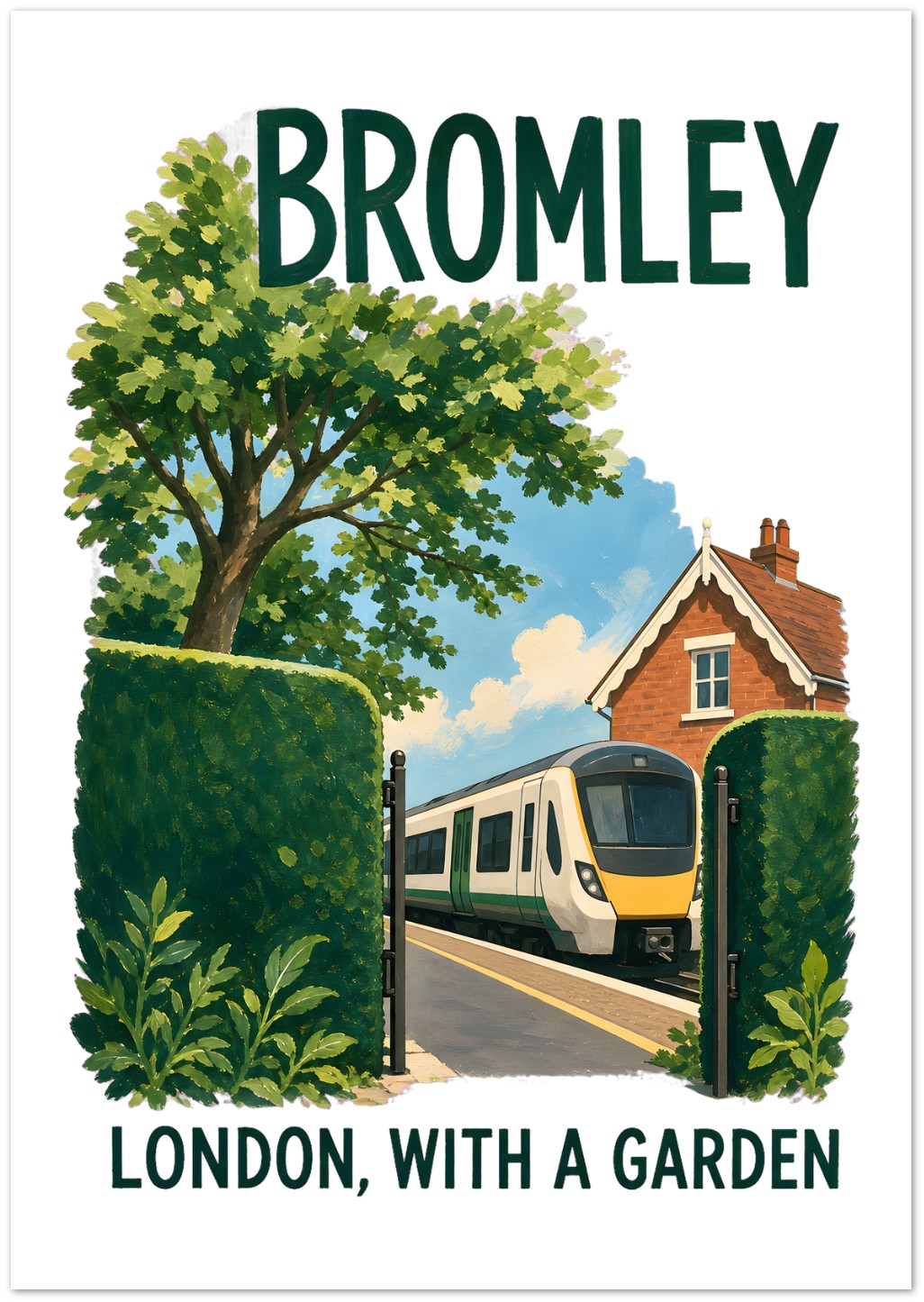 Bromley: London with a Garden Greeting Card Pack — product view 2
