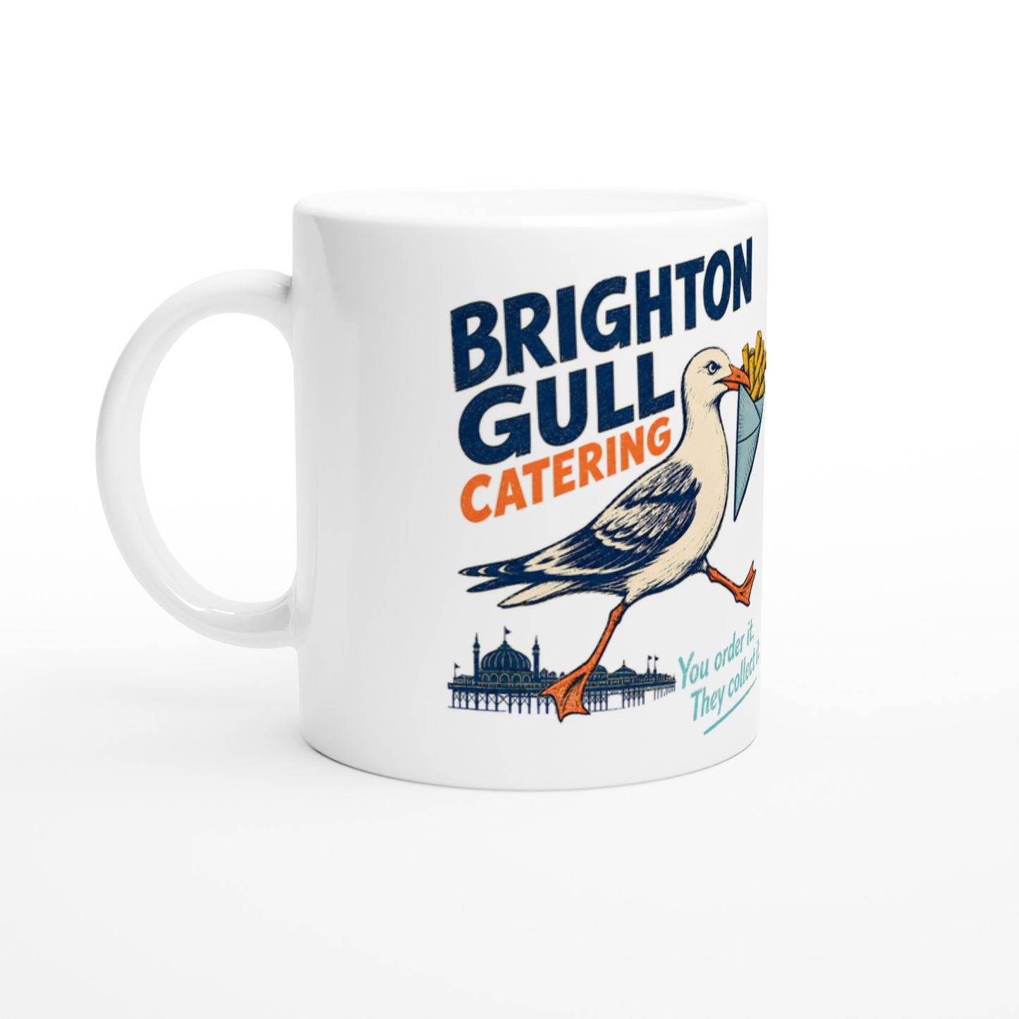 Brighton Gull Catering - You Order It, They Collect It Mug — product view 1