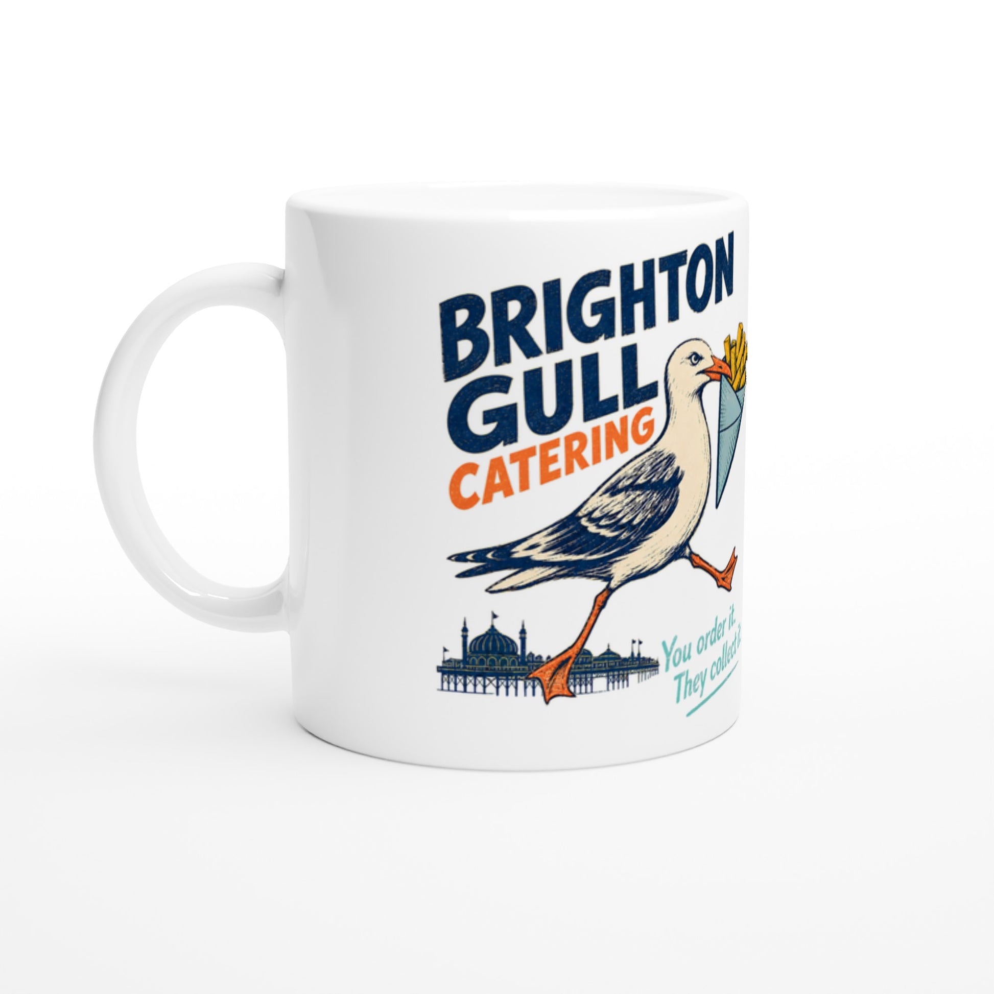 Brighton Gull Catering - You Order It, They Collect It Mug — product view 1