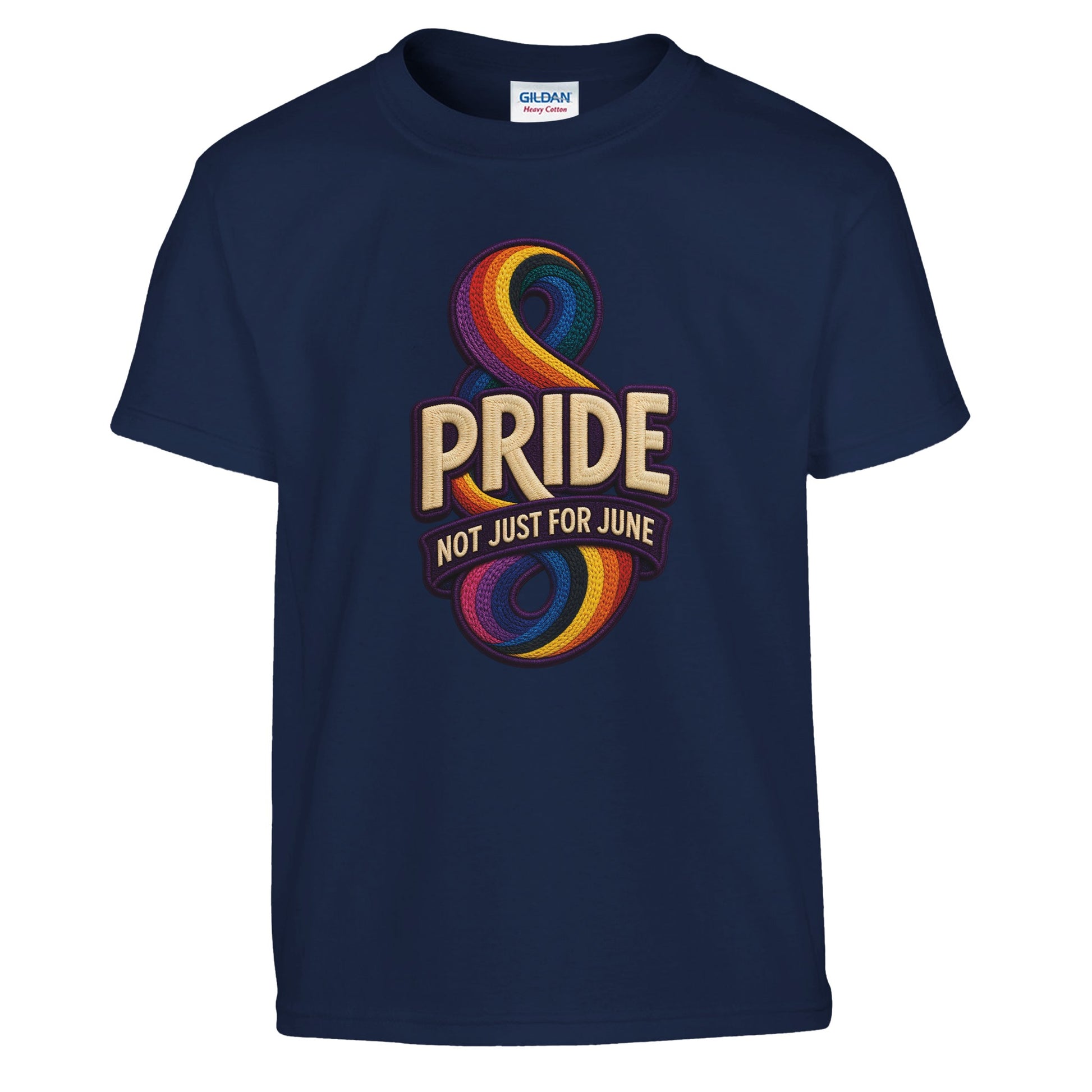 Pride: Not Just for June Kids' T-shirt — product view 7