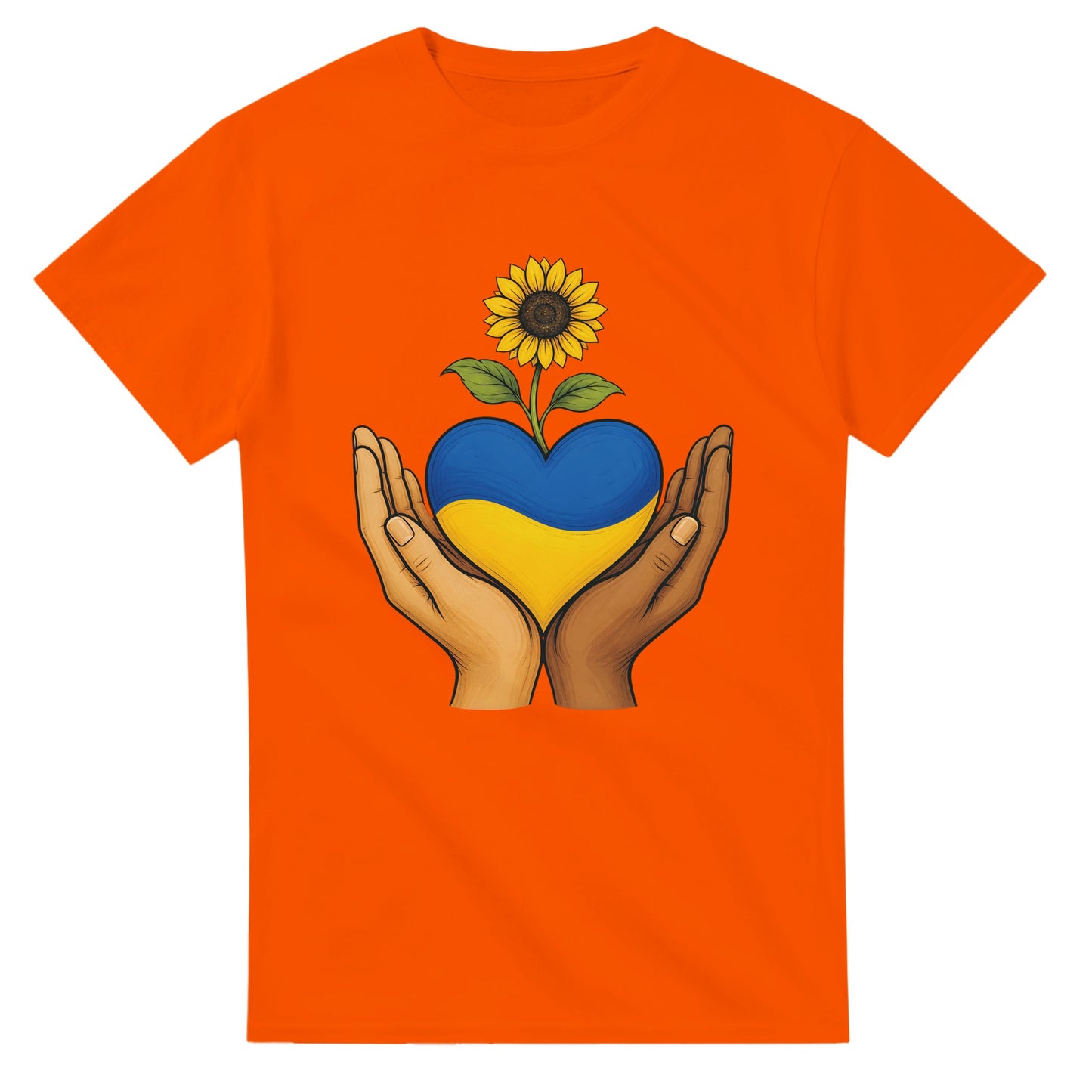 Hands With Ukraine T-shirt — product view 7