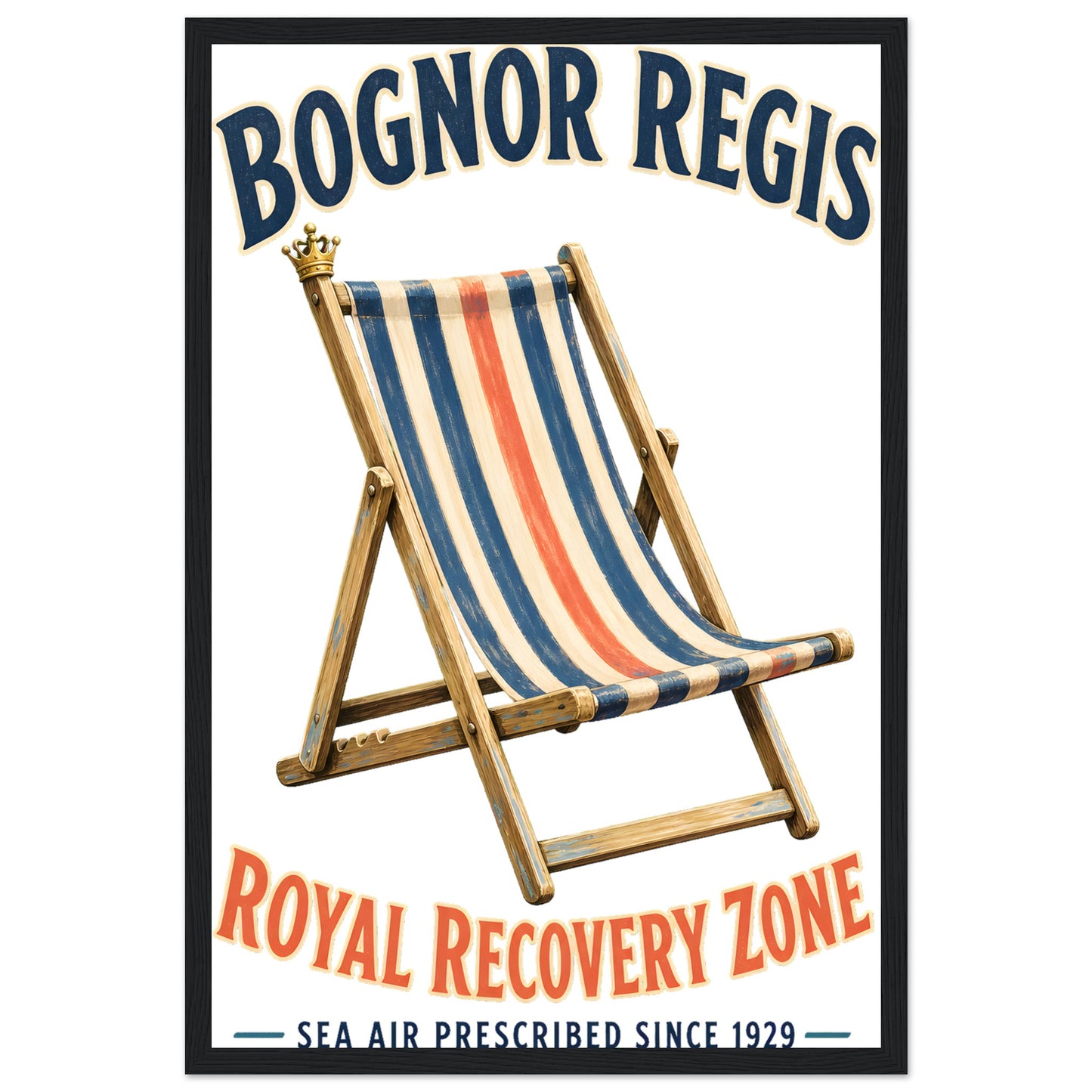 Bognor Regis Royal Recovery Zone Framed Wall Art — product view 6