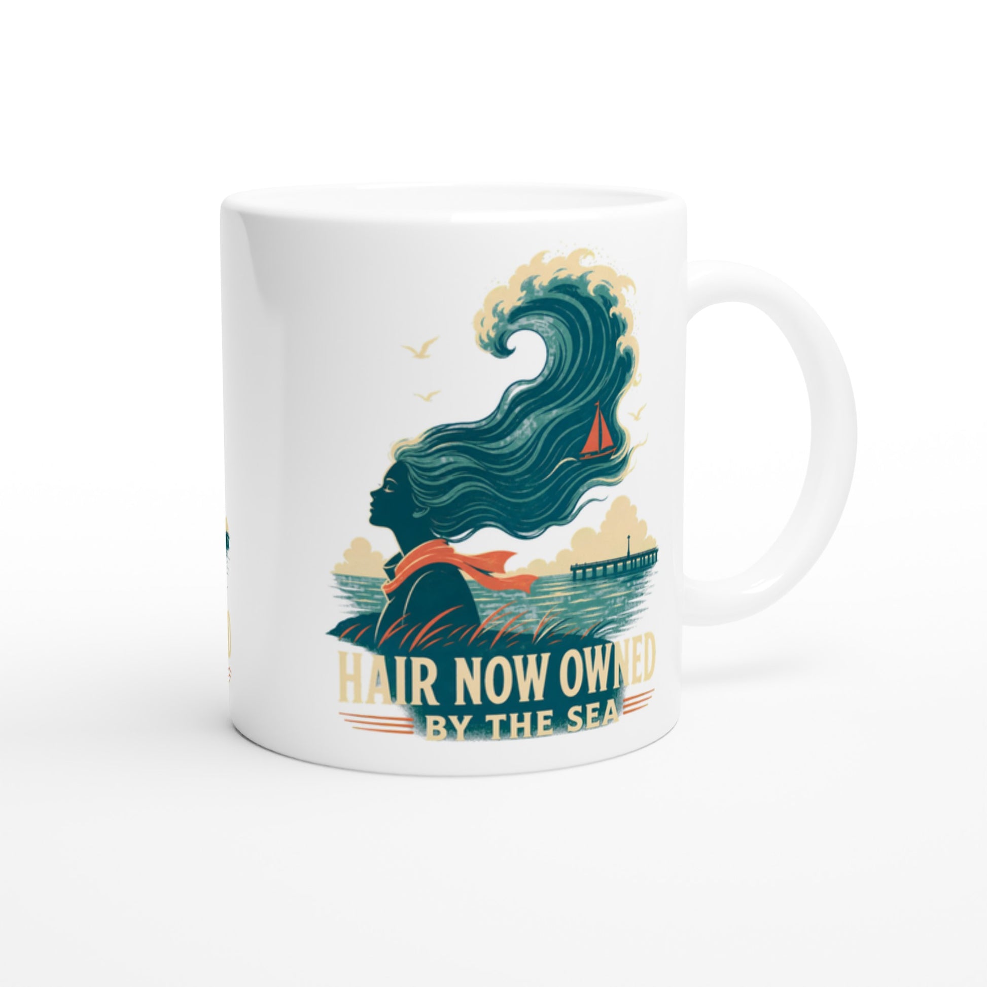 Hair Now Owned by the Sea Mug — product view 2