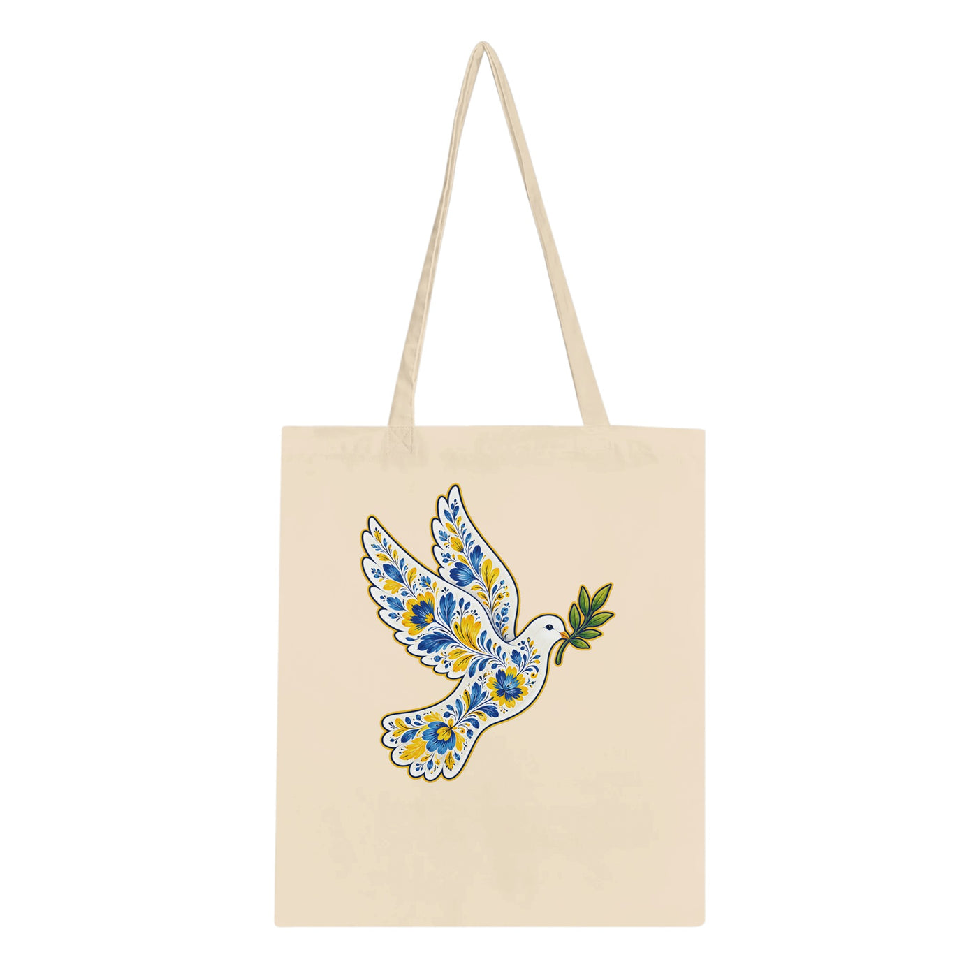 Ukraine Peace Dove Tote Bag