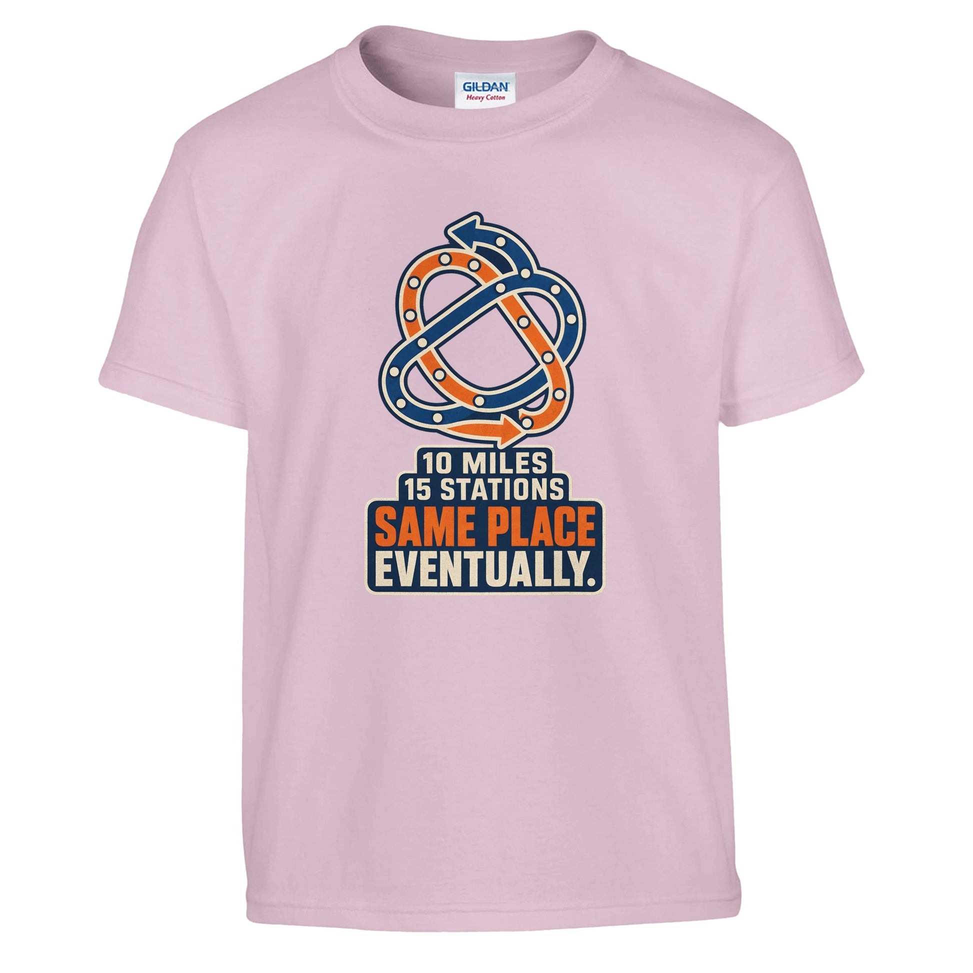 Glasgow Same Place Eventually Kids' T-shirt — product view 9