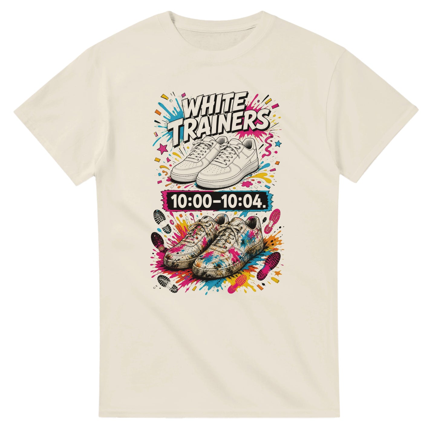 White Trainers: 10:00–10:04 T-shirt — product view 5