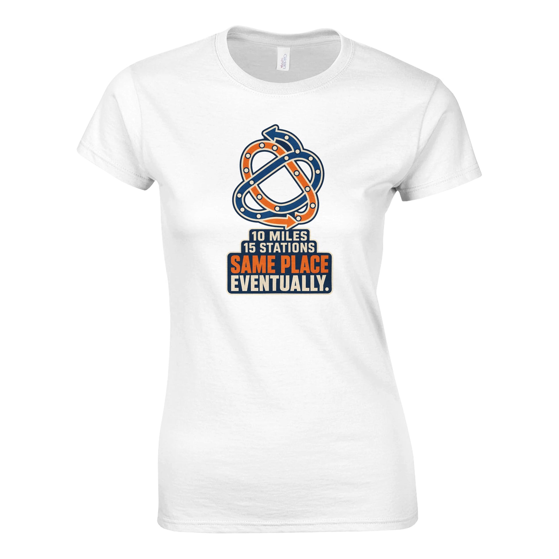 Glasgow Same Place Eventually Women's T-shirt — product view 1