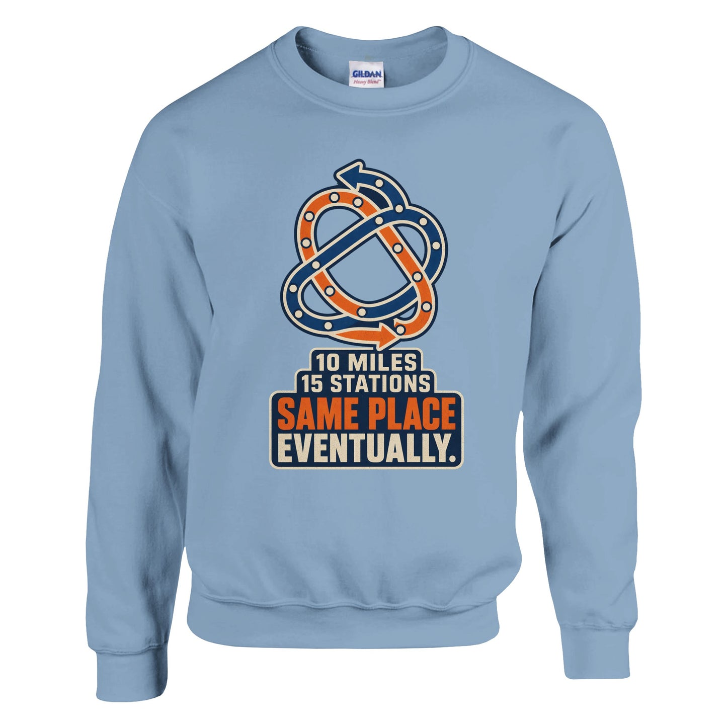 Glasgow Same Place Eventually Sweatshirt — product view 15