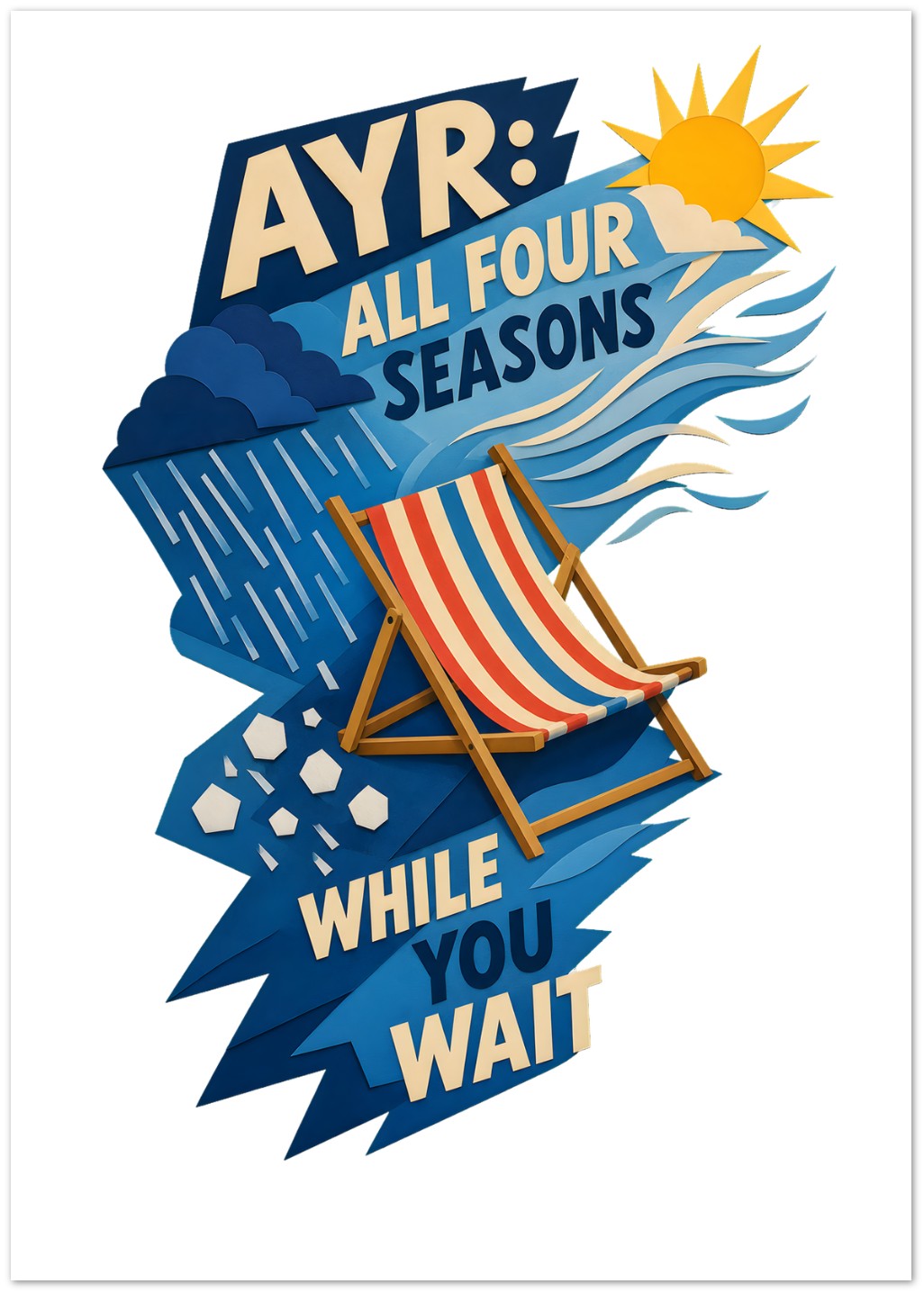 Ayr: All Four Seasons While You Wait Greeting Card Pack — product view 1