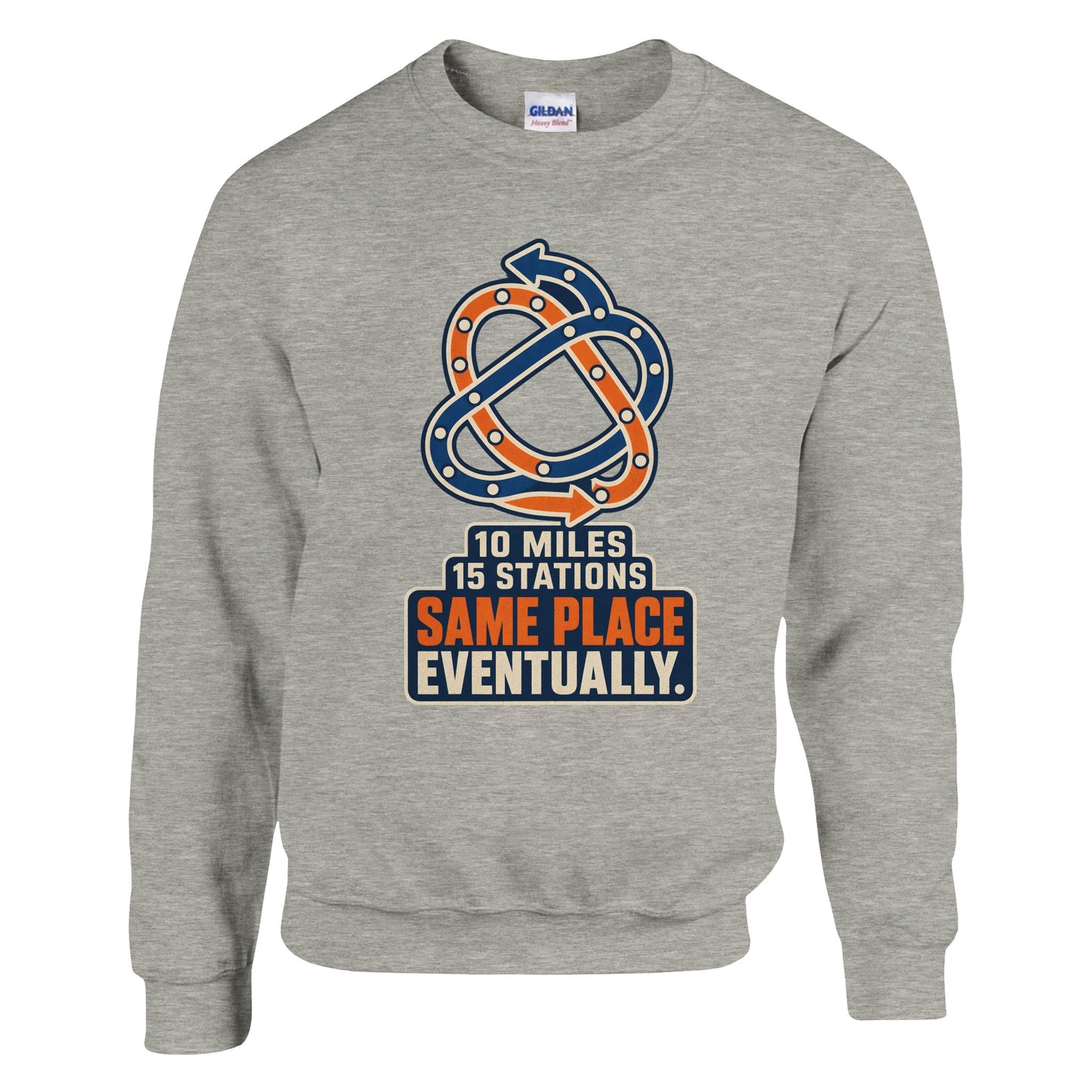 Glasgow Same Place Eventually Sweatshirt — product view 17