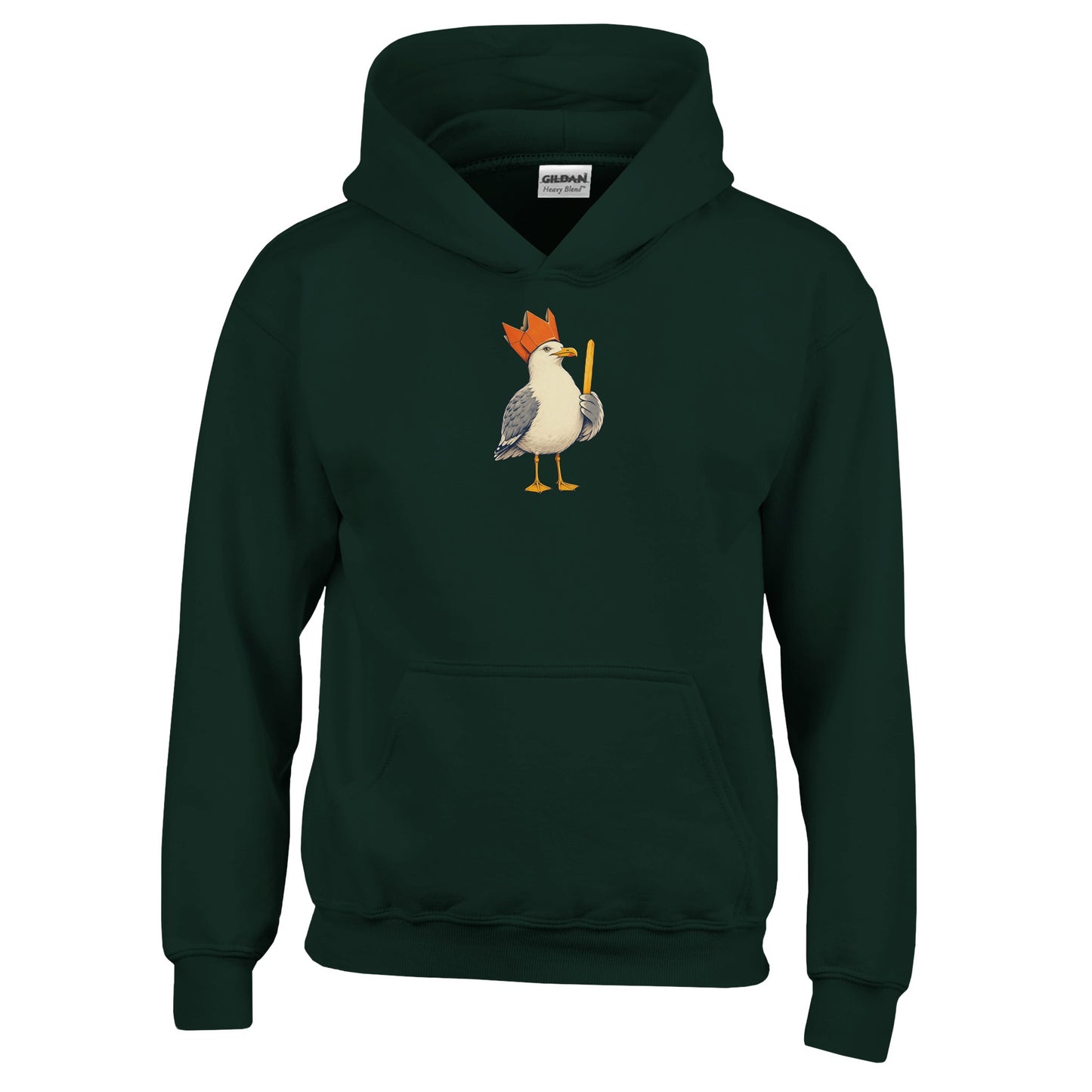 The Chip Crown Gull Kids' Hoodie — product view 12