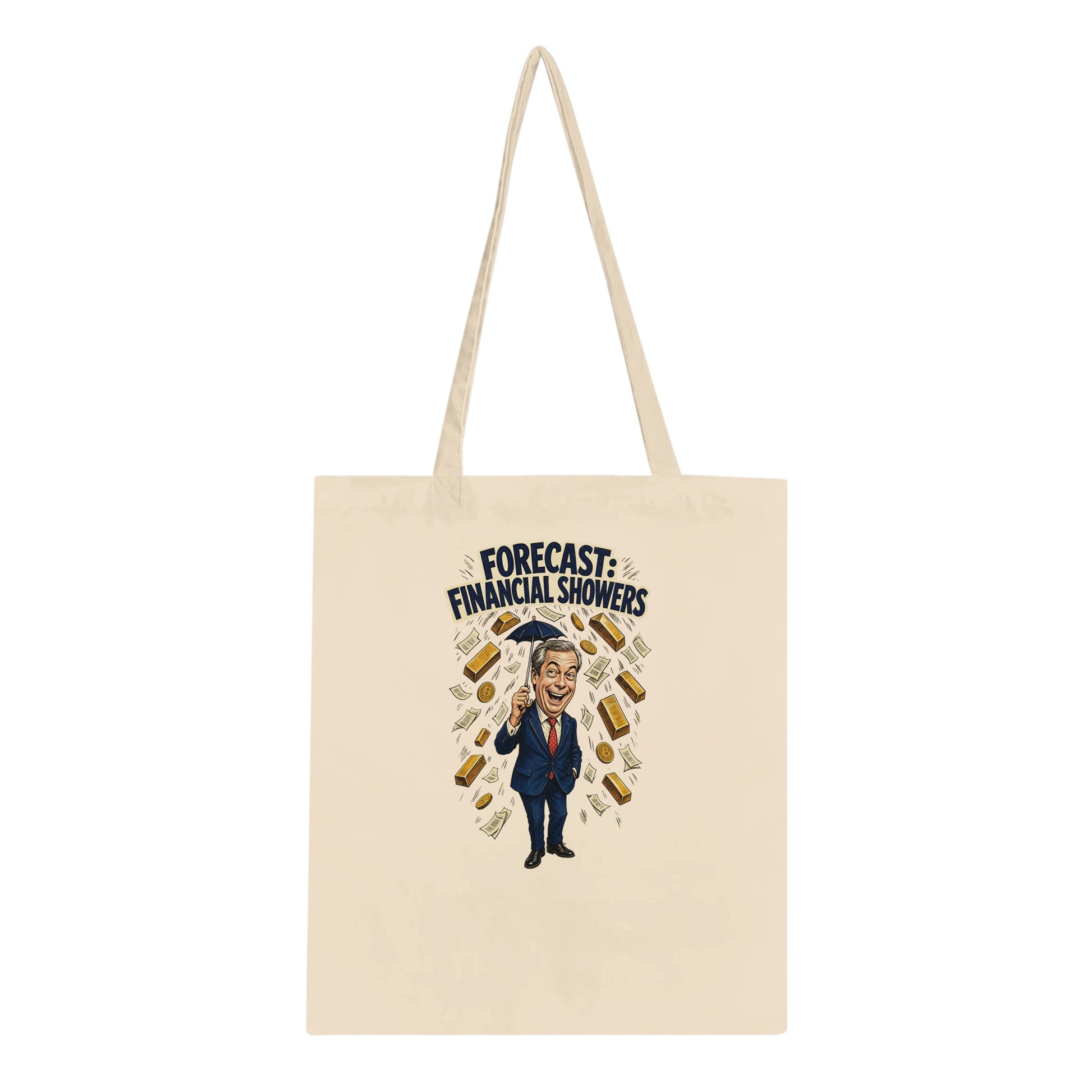 Forecast: Financial Showers Tote Bag — product view 2