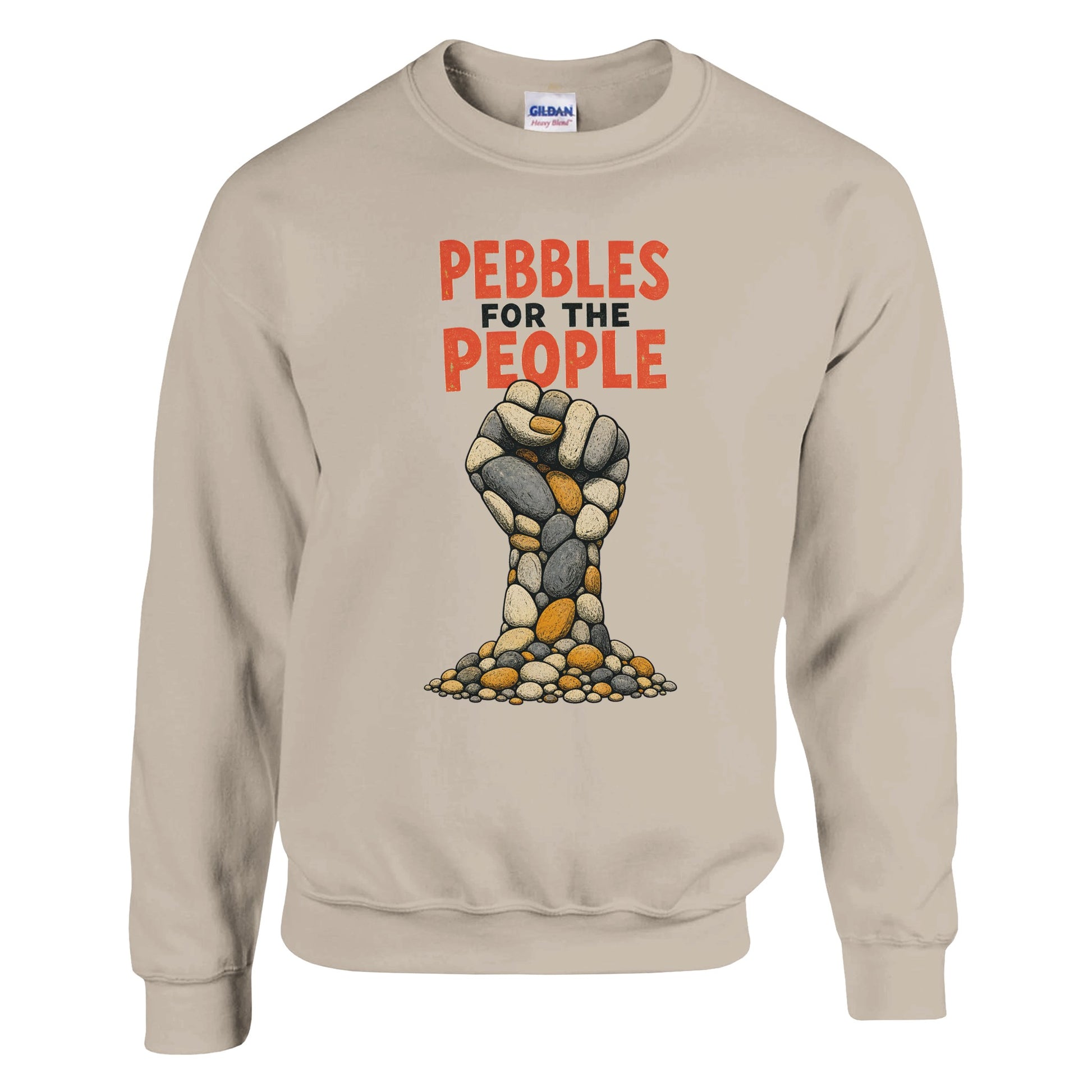 Pebbles for the People Graphic Sweatshirt — product view 6