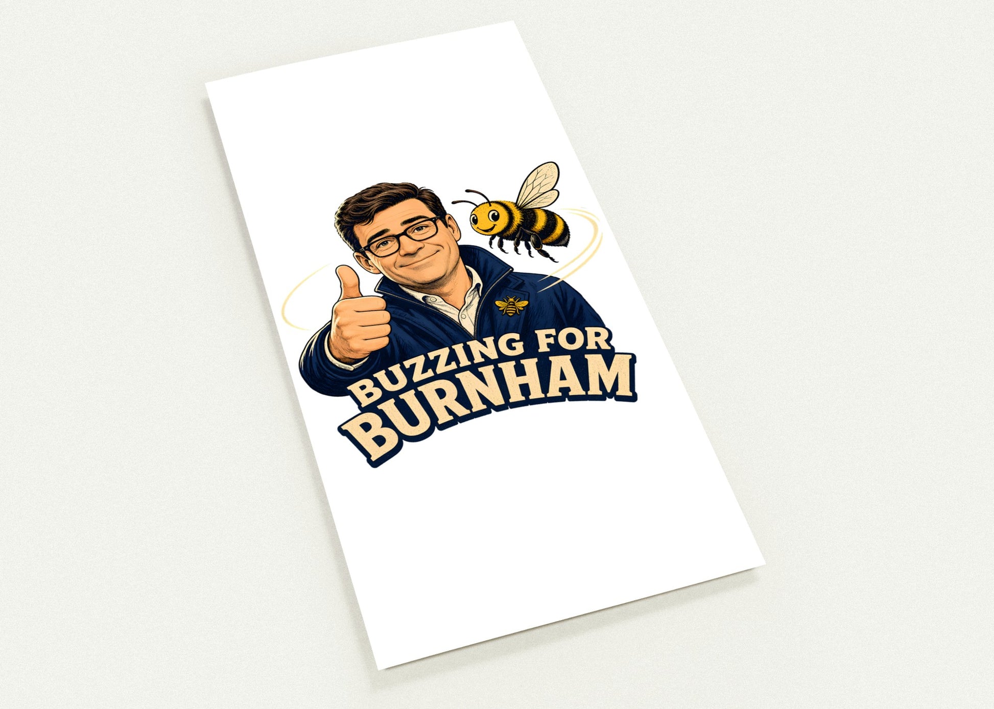 Buzzing for Burnham Postcard Pack — product view 1