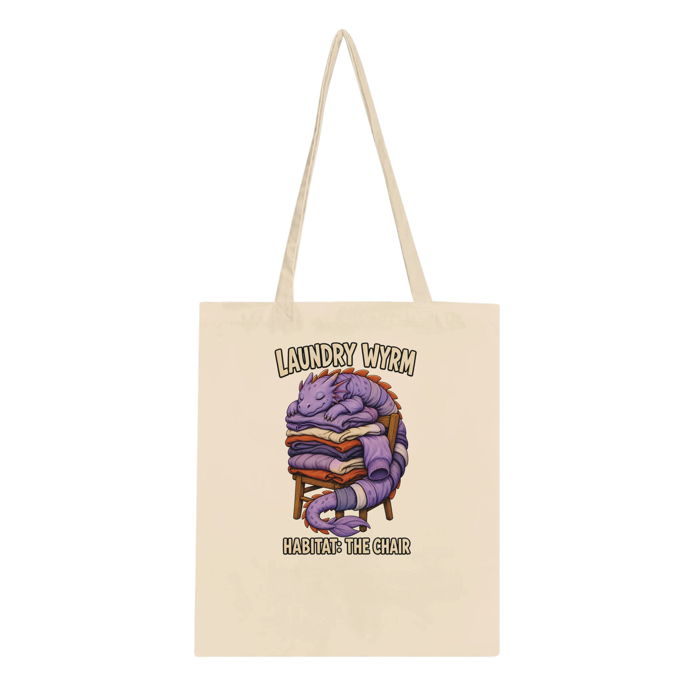 Laundry Wyrm – Habitat: The Chair Tote Bag