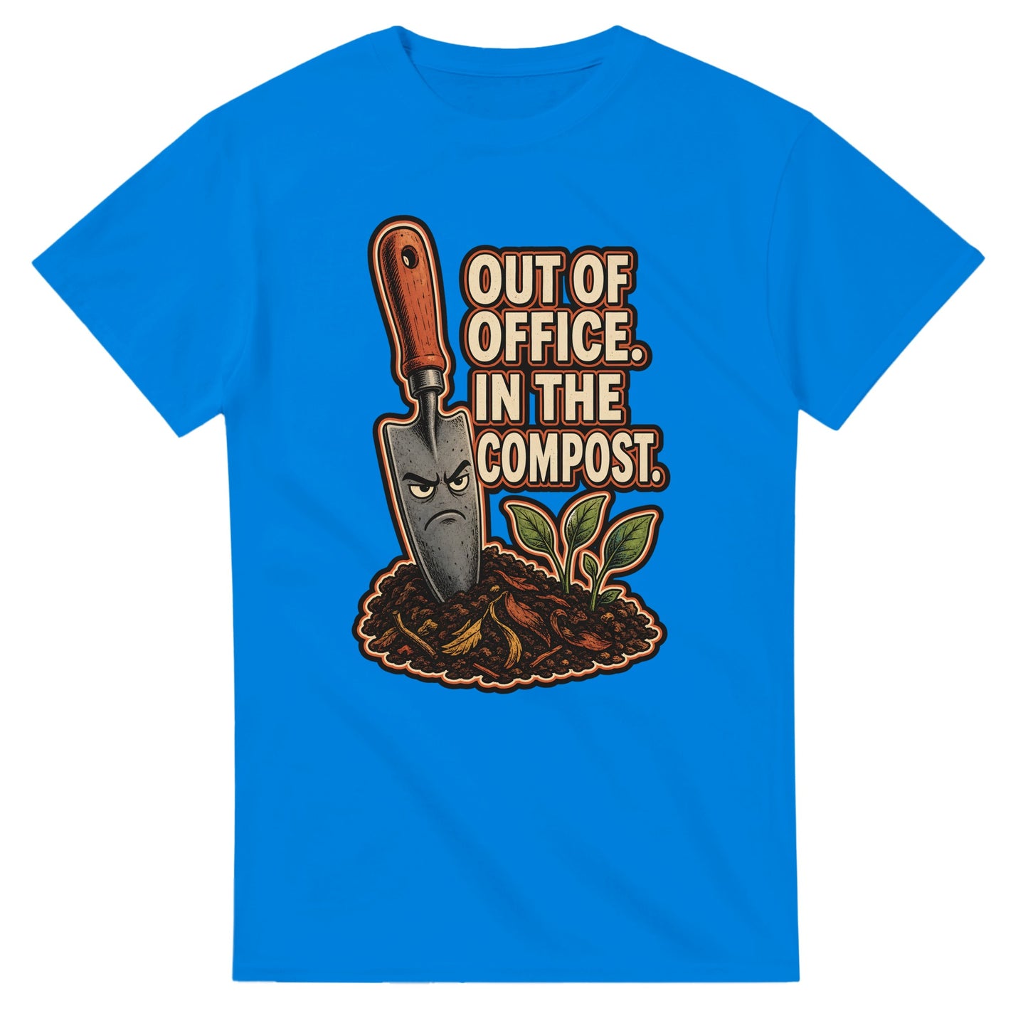Out of Office, In the Compost T-shirt — product view 2