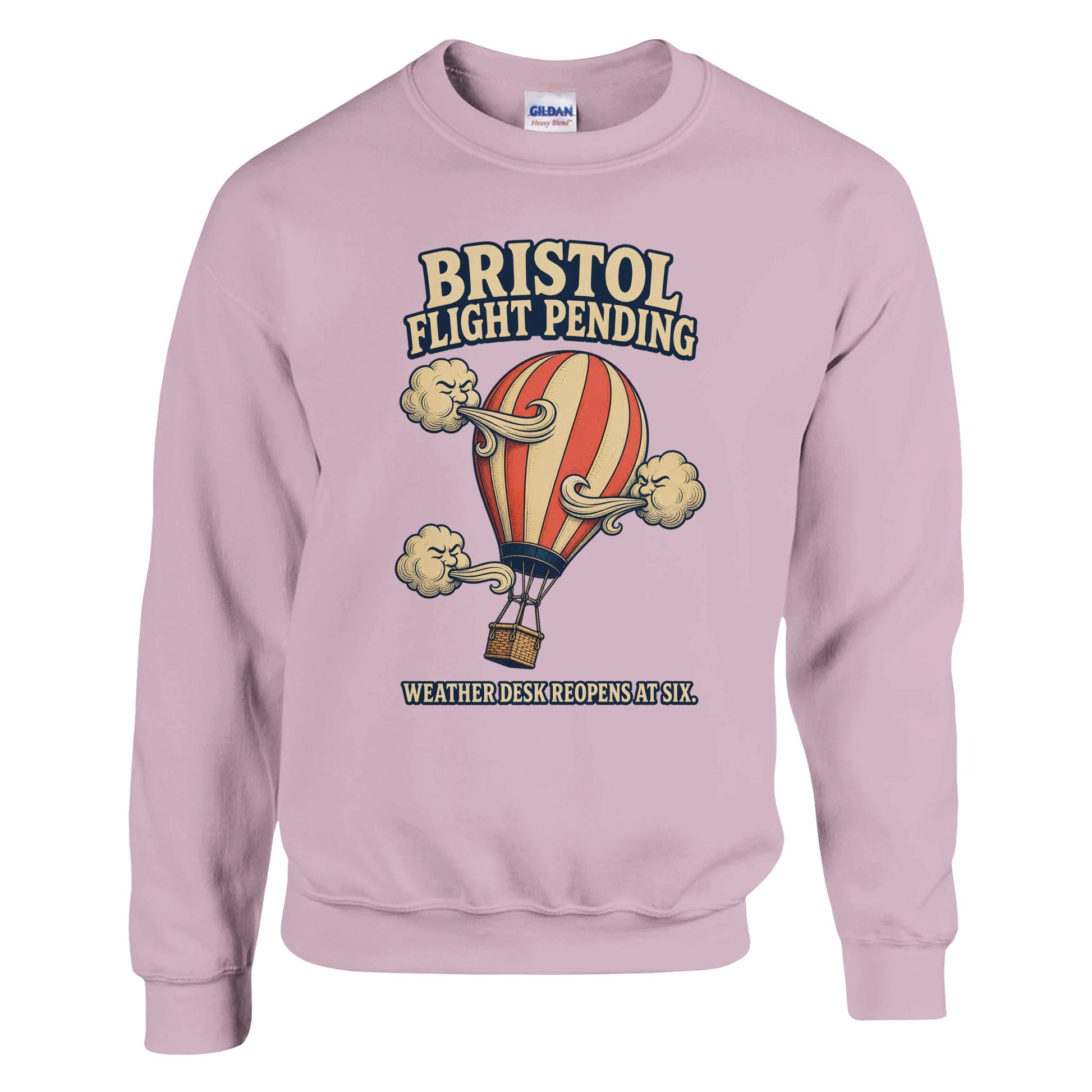 Bristol Flight Pending – Weather Desk Sweatshirt — product view 9