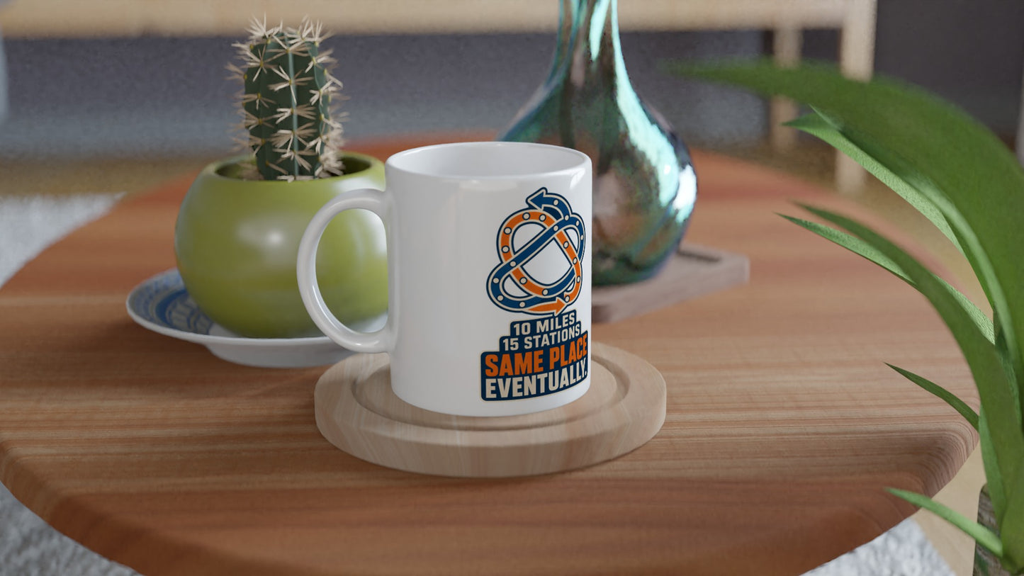 Glasgow Same Place Eventually Mug — product view 3