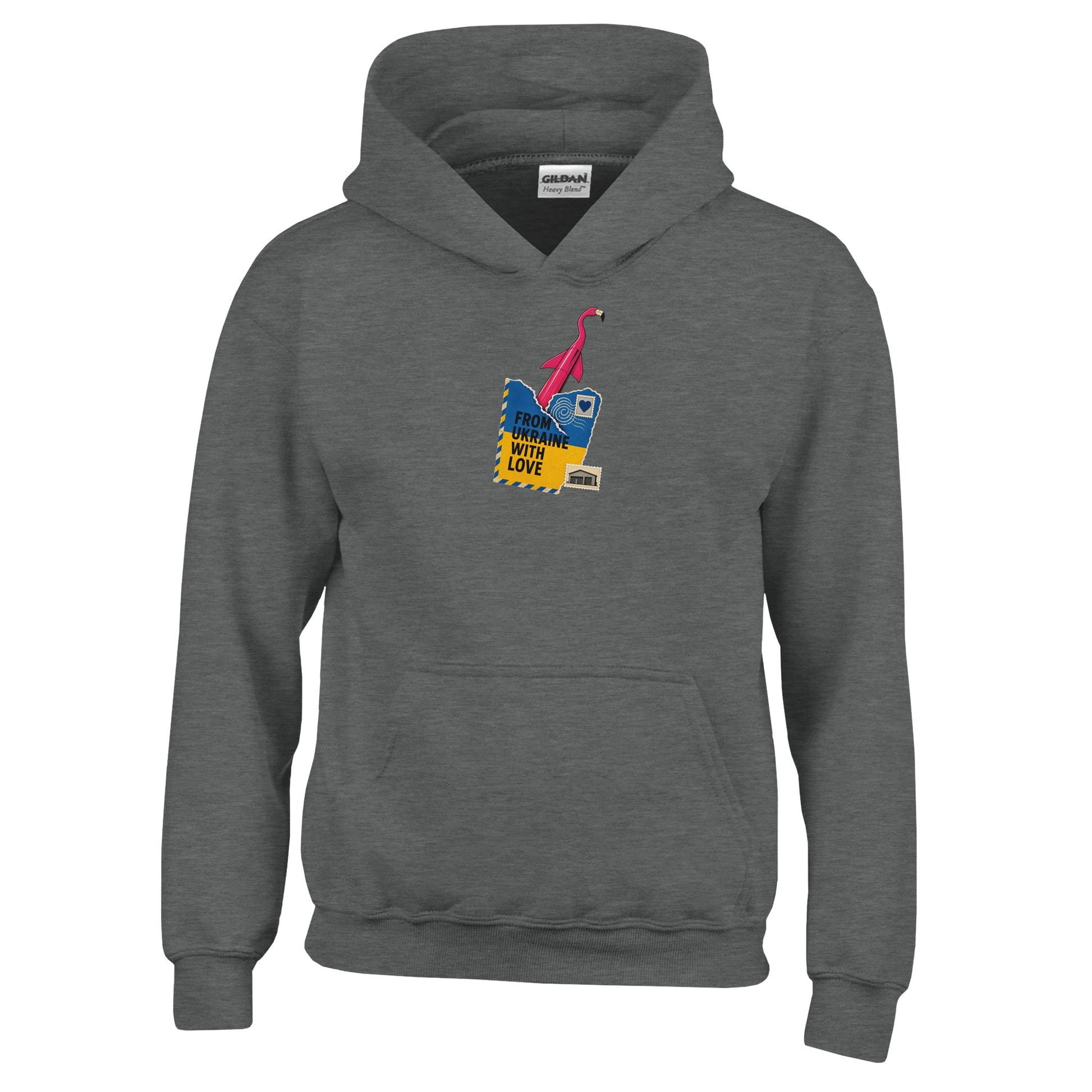 From Ukraine With Love Kids' Hoodie — product view 2