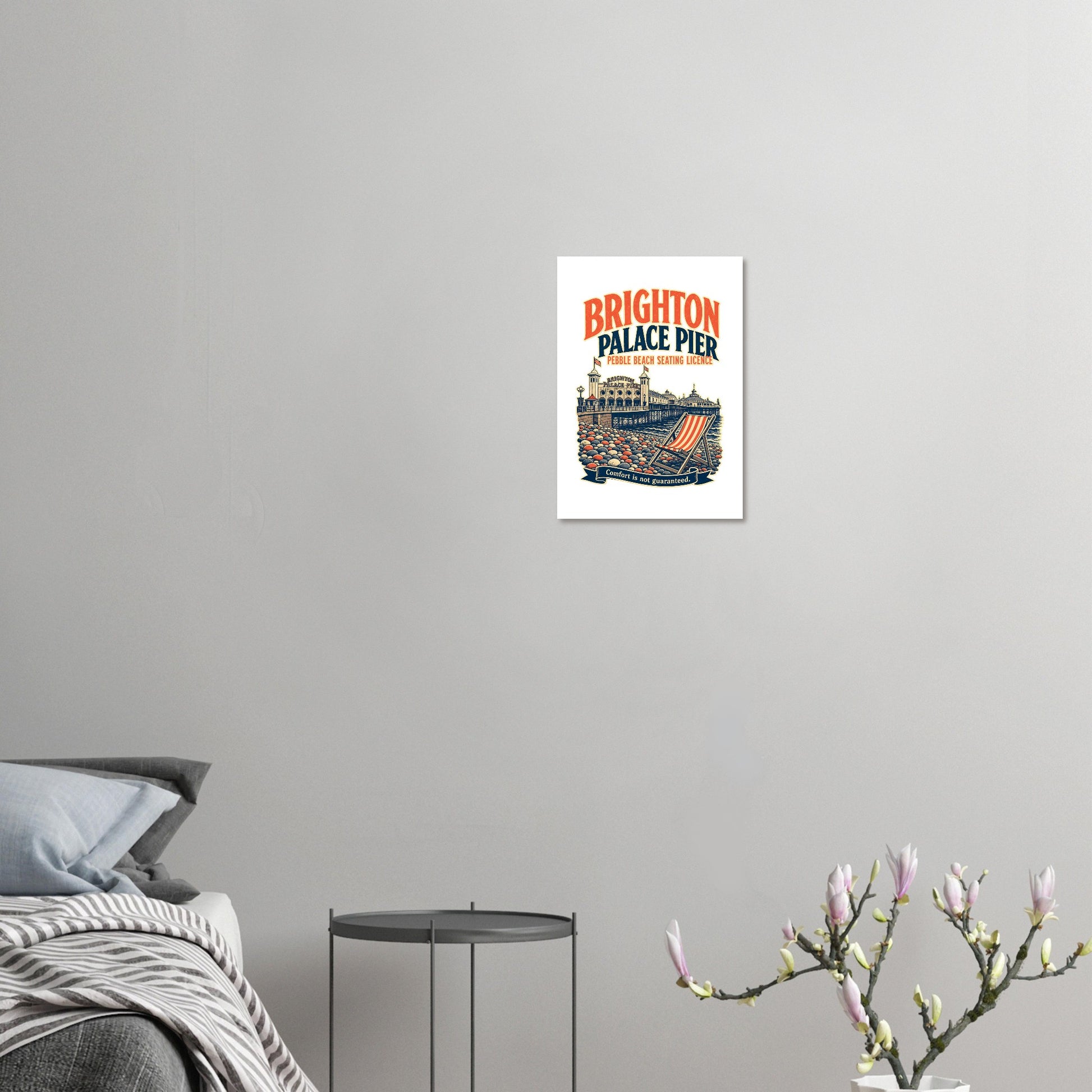 Brighton Pebble Beach Seating Licence Poster — product view 7