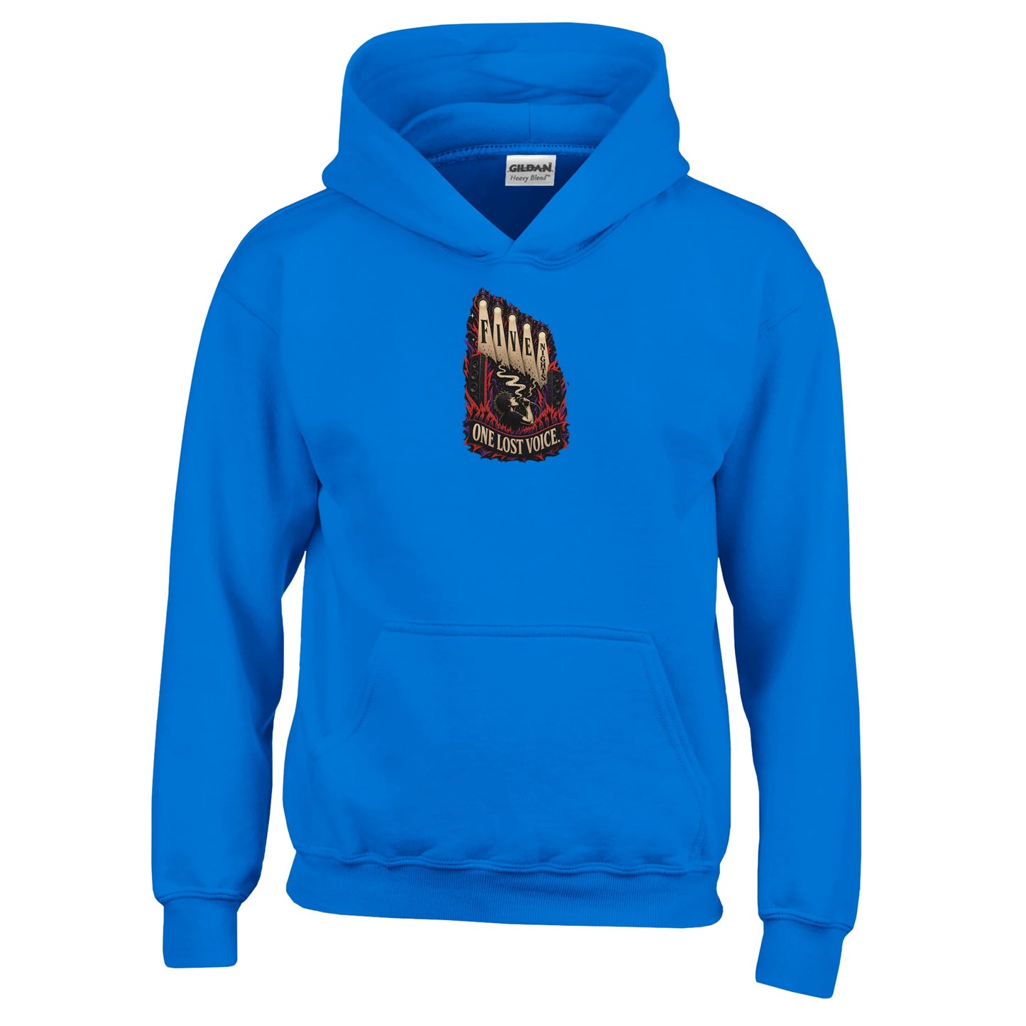 Five Nights, One Lost Voice Kids' Hoodie — product view 11