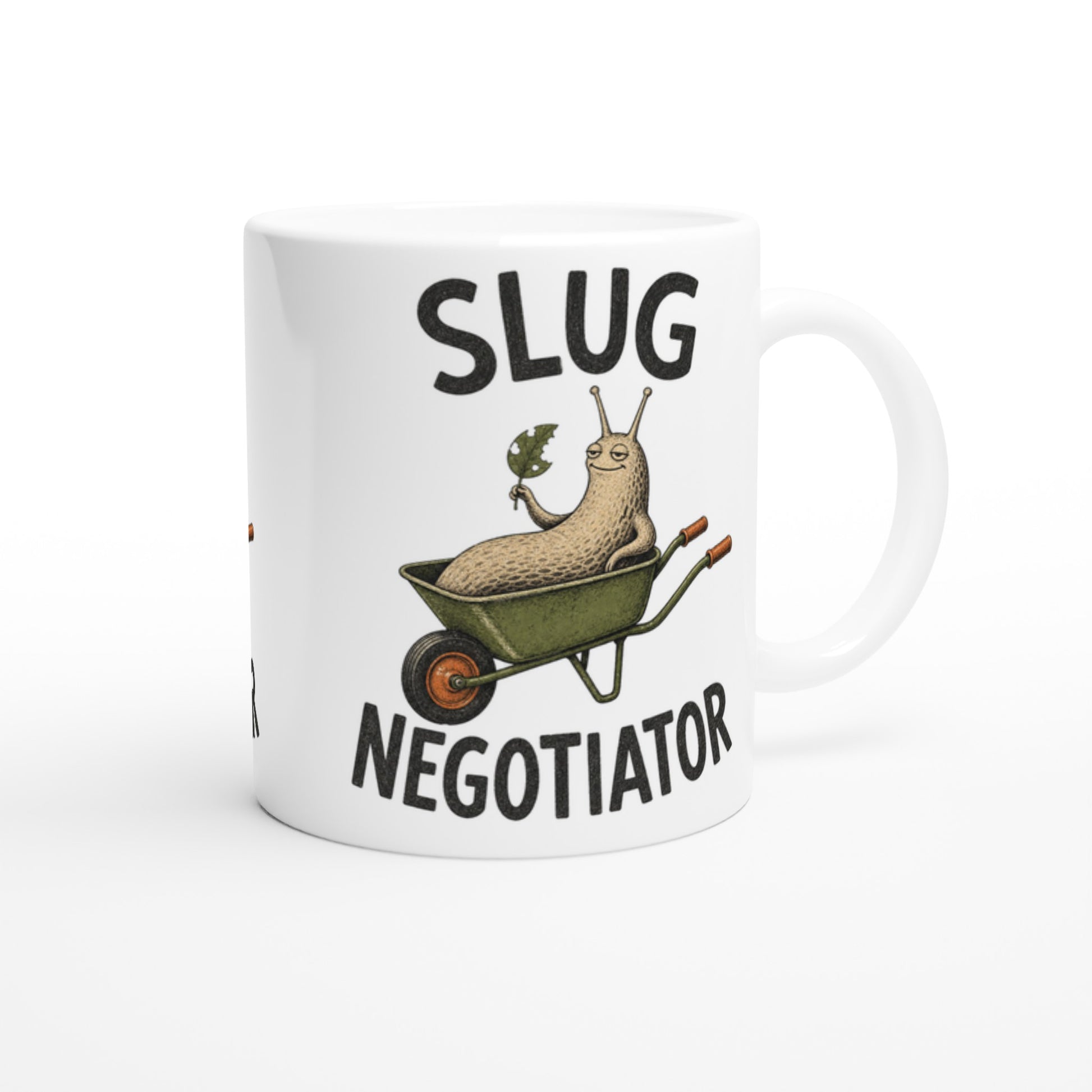 Slug Negotiator Garden Graphic Mug — product view 1