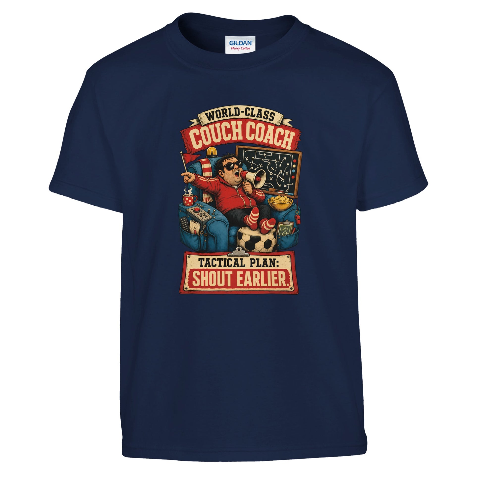 World-Class Couch Coach Kids' T-shirt — product view 7