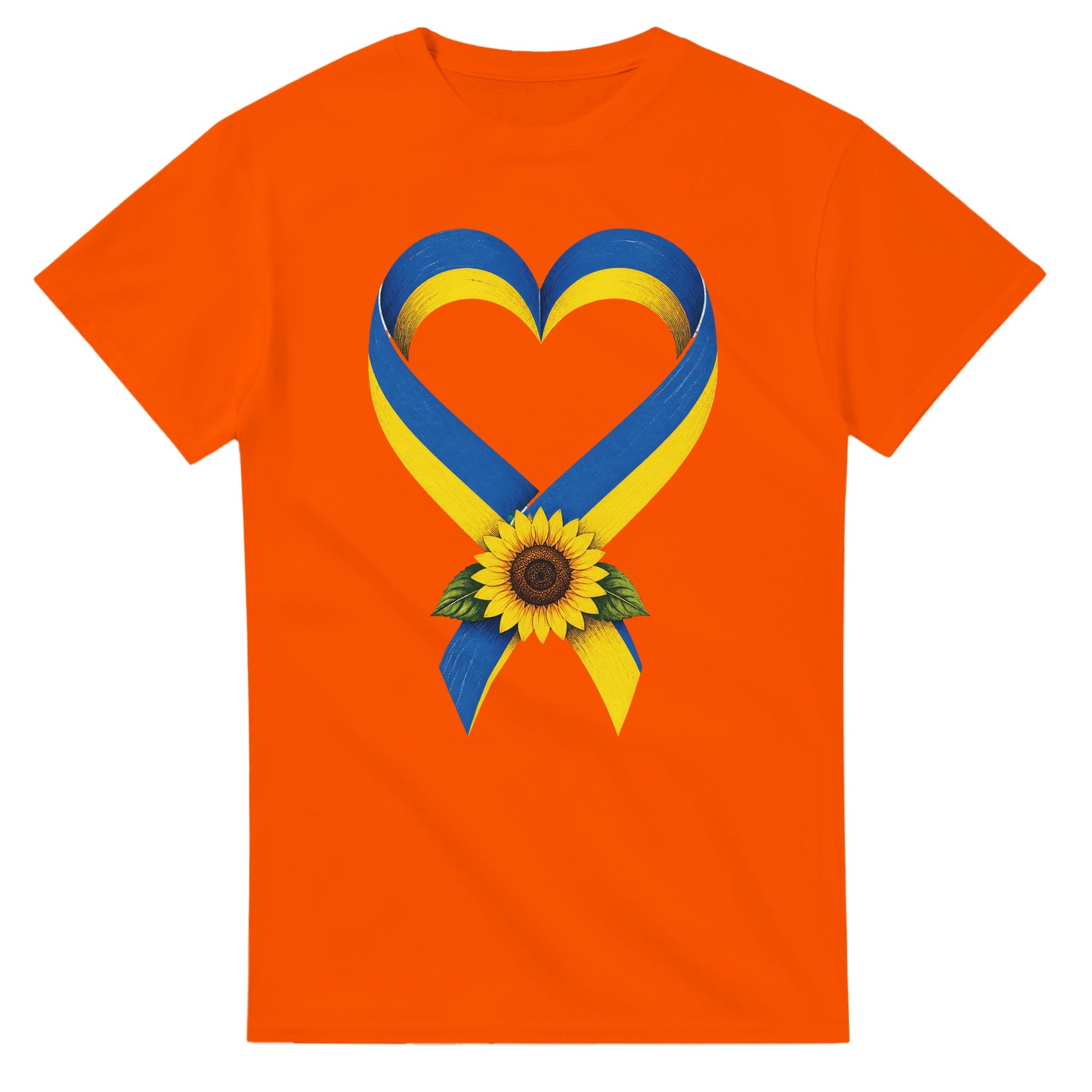 Ukraine Solidarity Ribbon T-shirt — product view 7