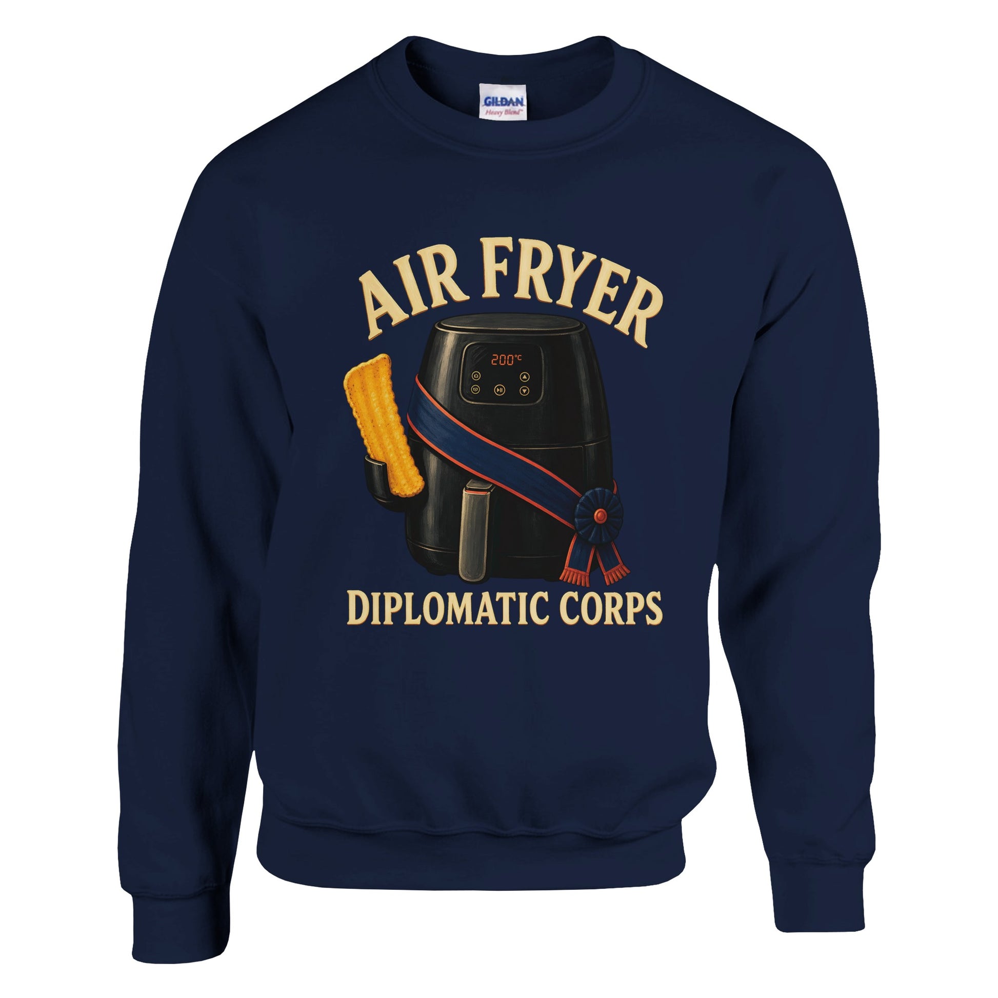 Air Fryer Diplomatic Corps Sweatshirt — product view 13