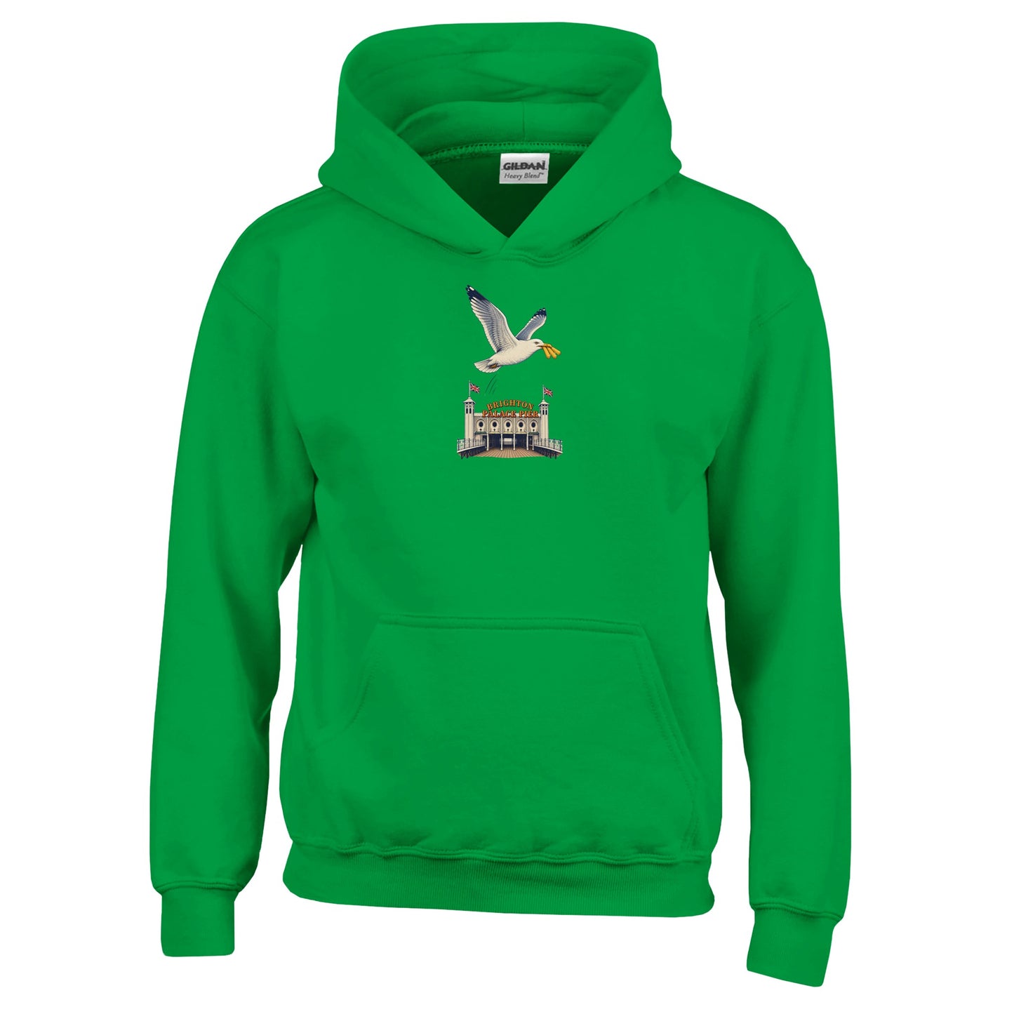 Brighton Palace Pier Chip Heist Kids' Hoodie — product view 8